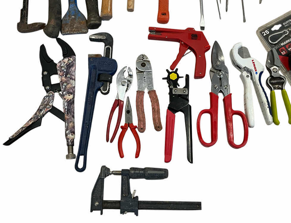 Photo 1 of AWP TOOL BAG W VARIOUS PURPOSE TOOLS (APPROX 45 TOOLS)