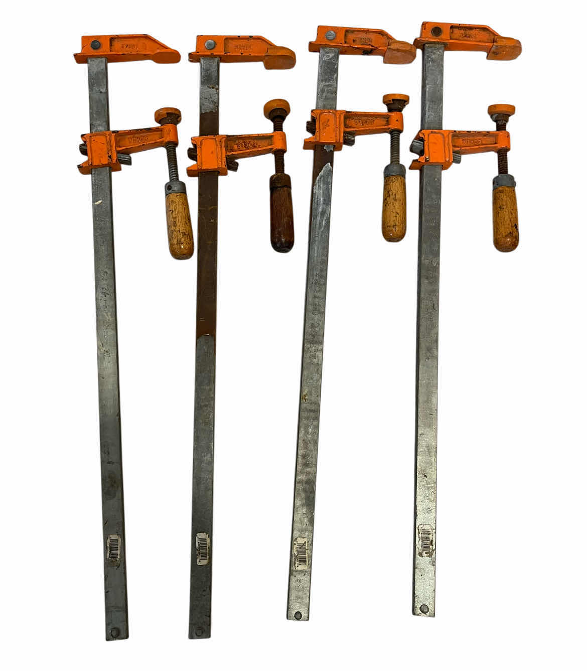 Photo 1 of JORGENSEN WOOD & METAL WORKING BAR CLAMPS (8) H28”-29”