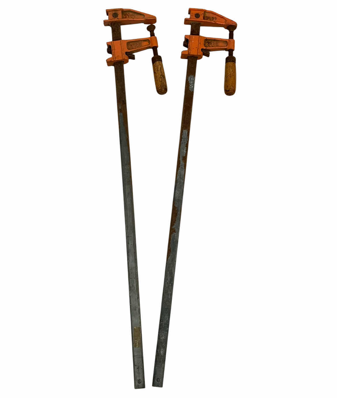 Photo 1 of JORGENSEN WOOD & METAL WORKING BAR CLAMPS (8) H28”-29”