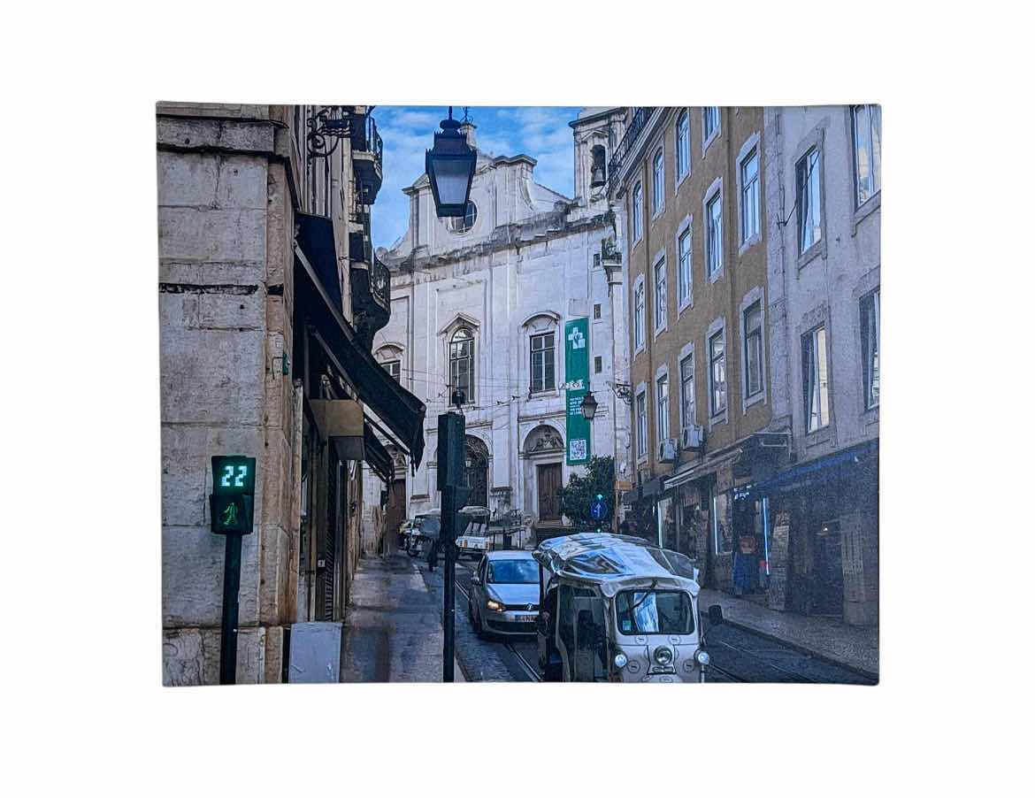 Photo 1 of EASY CANVAS PRINTS IGREJA DE SANTA MARIA CHURCH LISBON PORTUGAL CANVAS ARTWORK 16” X 20”