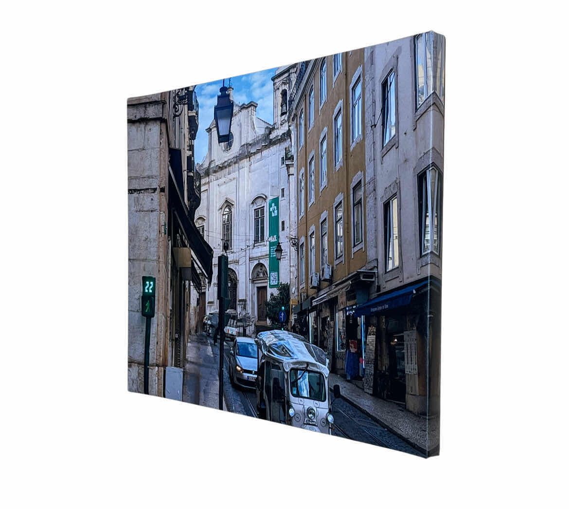 Photo 1 of EASY CANVAS PRINTS IGREJA DE SANTA MARIA CHURCH LISBON PORTUGAL CANVAS ARTWORK 16” X 20”