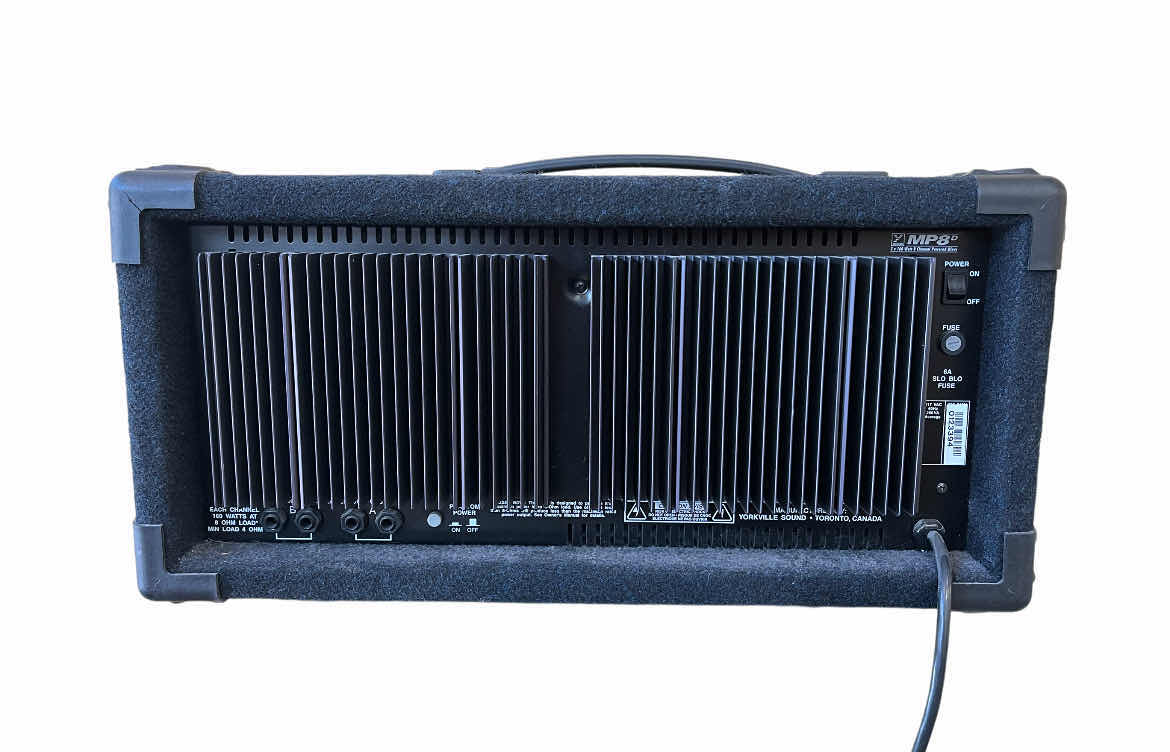 Photo 1 of YORKVILLE 2X 160WATT EFX 32DE STEREO 8 CHANNEL POWERED MIXER MP8D