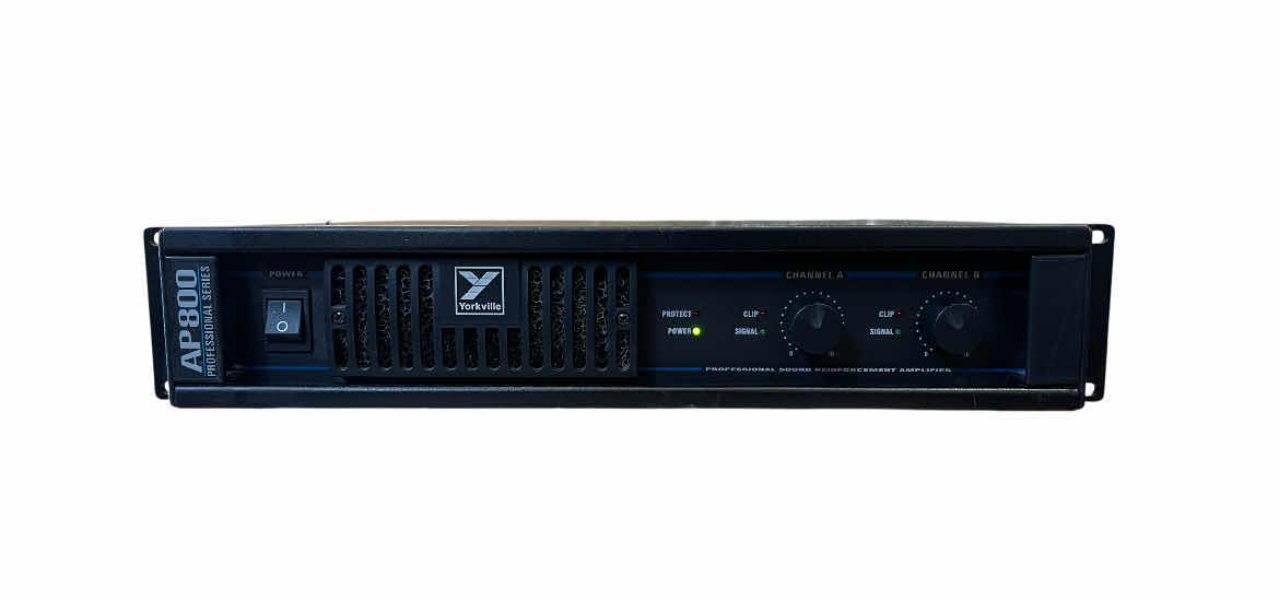 Photo 1 of YORKVILLE PRO SERIES SOUND REINFORCEMENT AMPLIFIER AP800