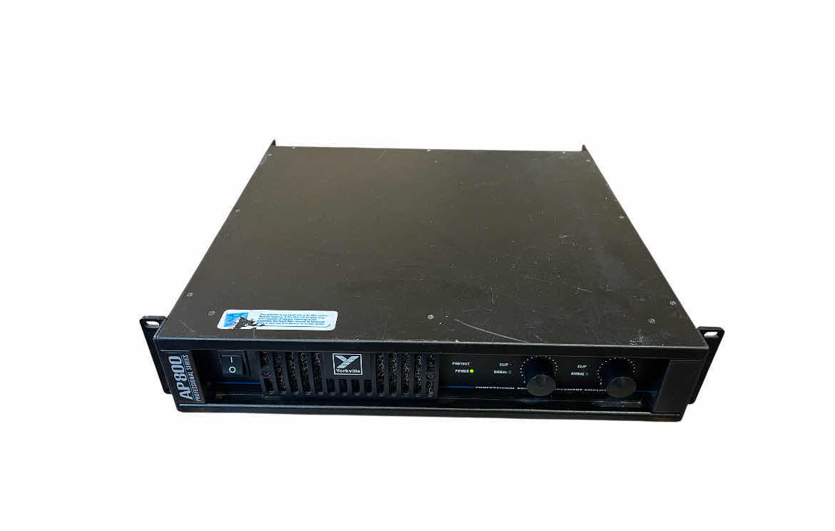 Photo 1 of YORKVILLE PRO SERIES SOUND REINFORCEMENT AMPLIFIER AP800