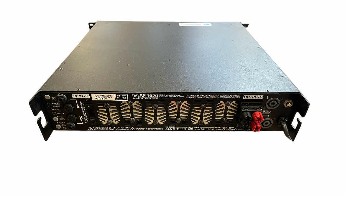 Photo 1 of YORKVILLE PRO SERIES SOUND REINFORCEMENT AMPLIFIER AP4020