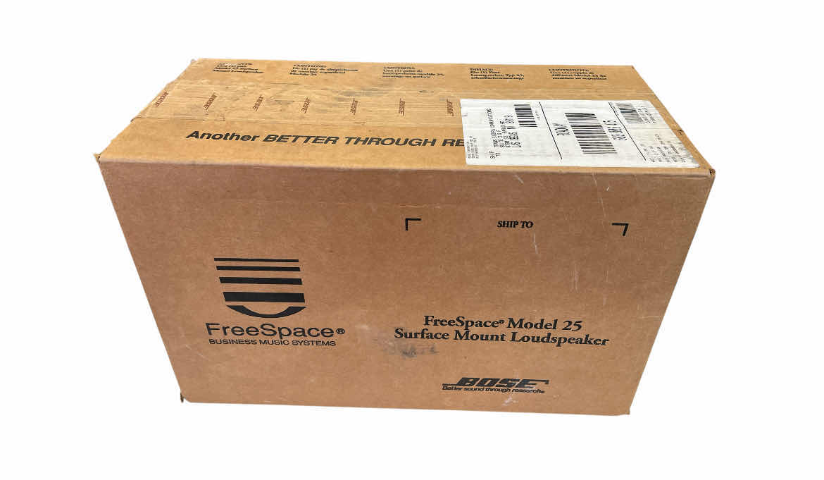 Photo 1 of BOSE FREE SPACE SURFACE MOUNT LOUDSPEAKER MODEL 25