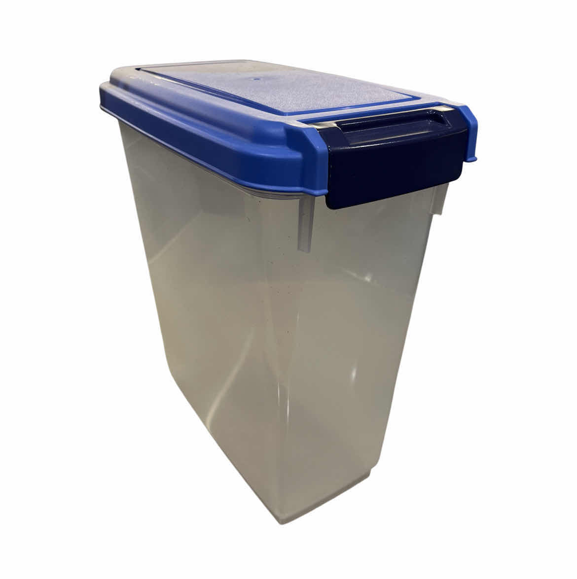 Photo 1 of IRIS 2PC PET FOOD STORAGE CONTAINER SET W LIDS 12” X 7 H14