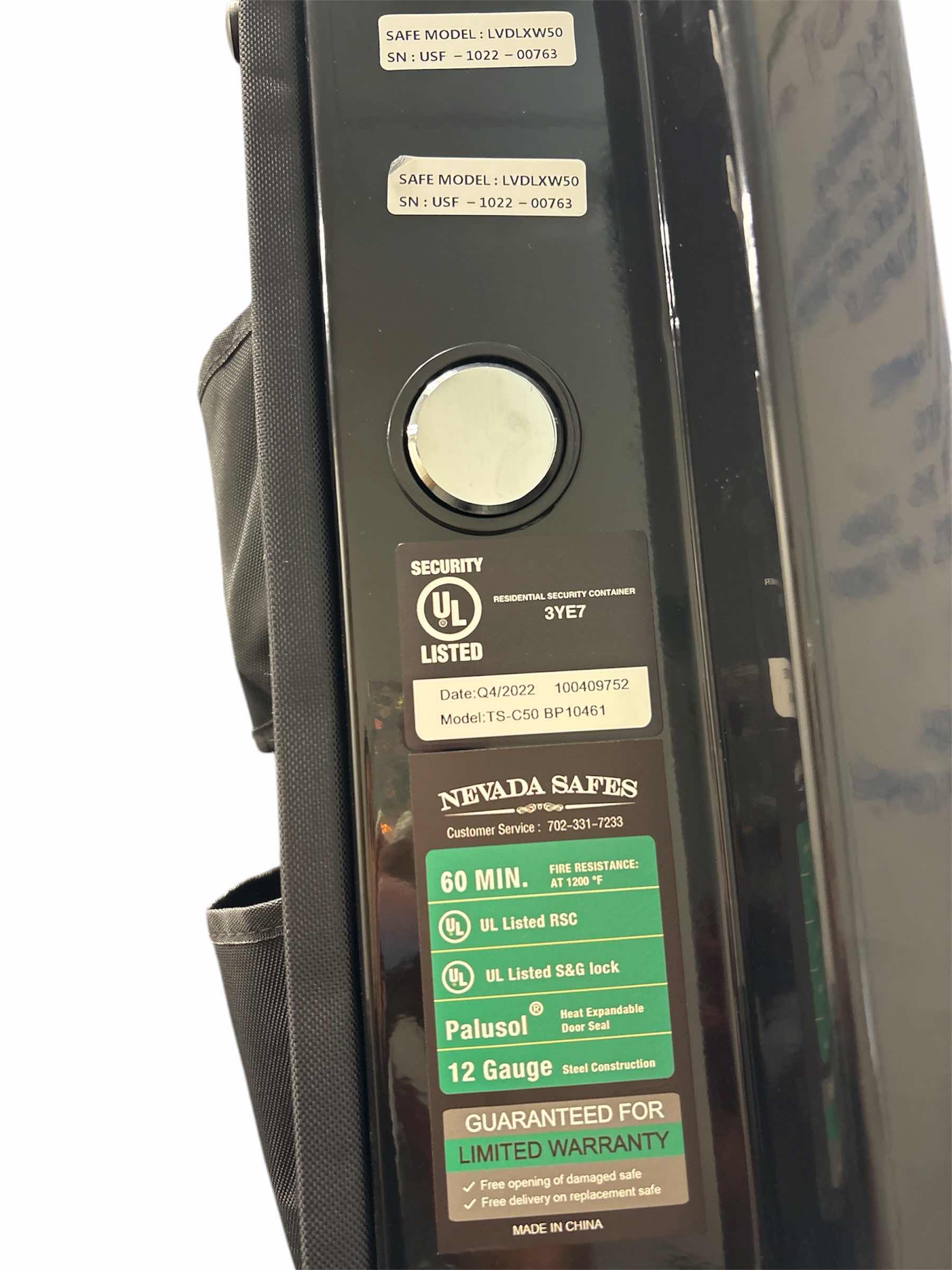 Photo 1 of LAS VEGAS SAFE&LOCK CO. GUN-SAFE 42”X28”H72”