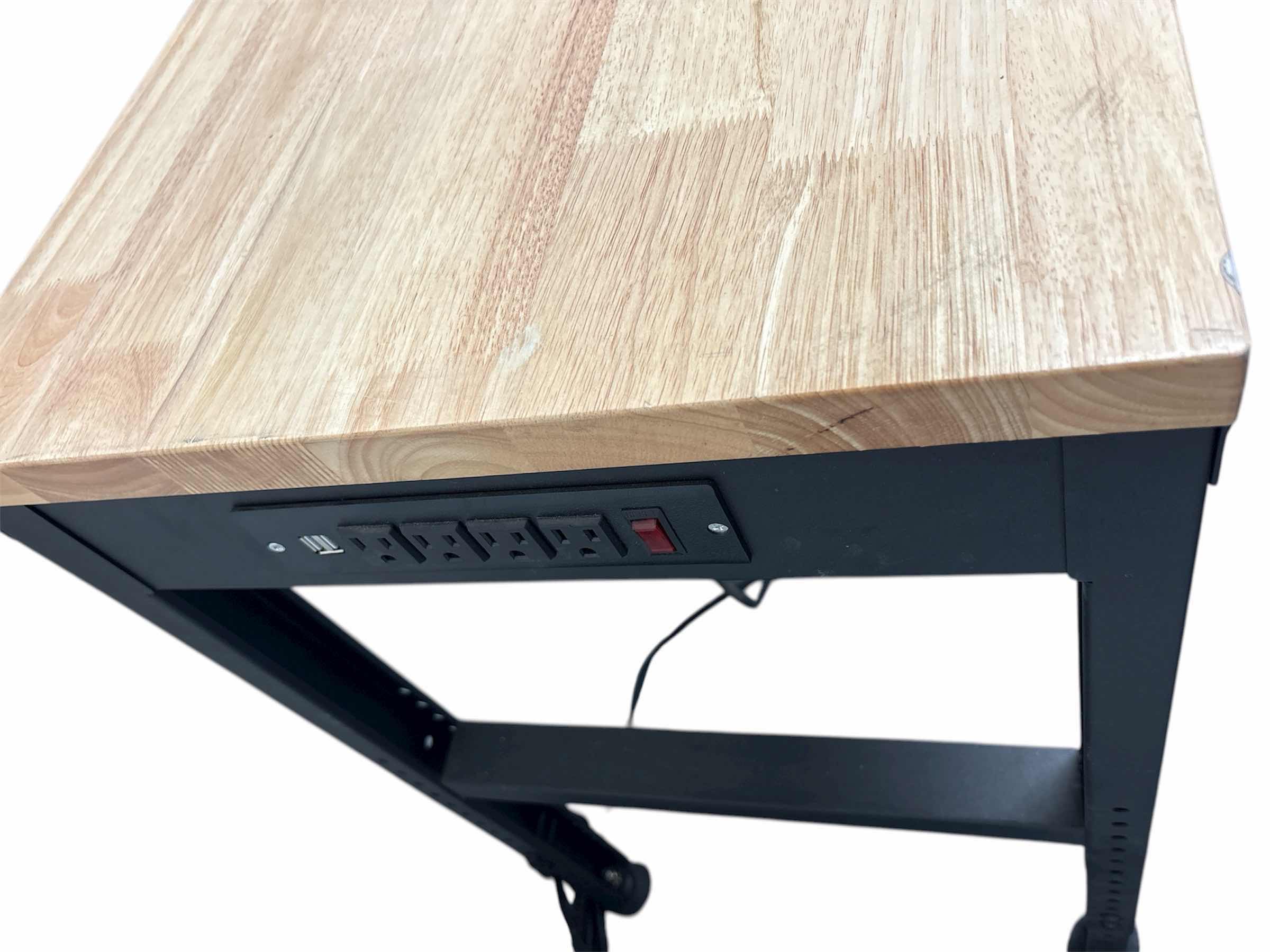 Photo 1 of $399 VEVOR WORKBENCH WITH INTEGRATED POWER STRIP 61”X20”H33”
