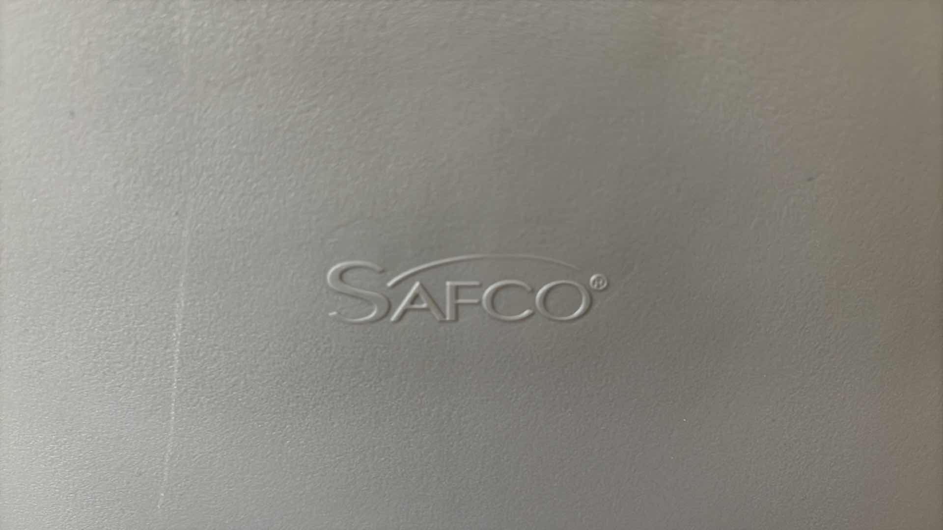 Photo 1 of $300 SAFCO CONTOUR STACKING CHAIR CHARCOAL H31”