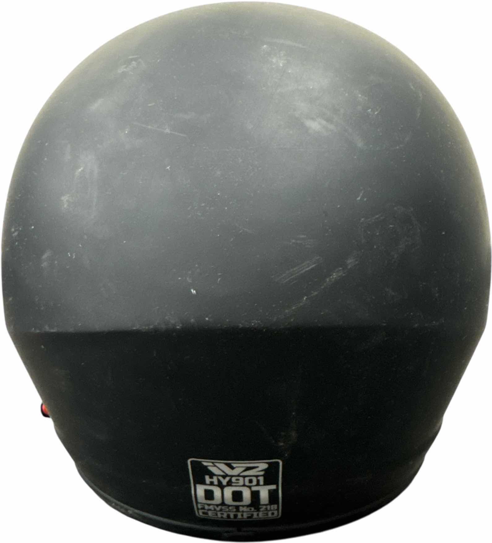 Photo 1 of IV2 HY092 MOTORCYCLE HELMET BLACK MEDIUM