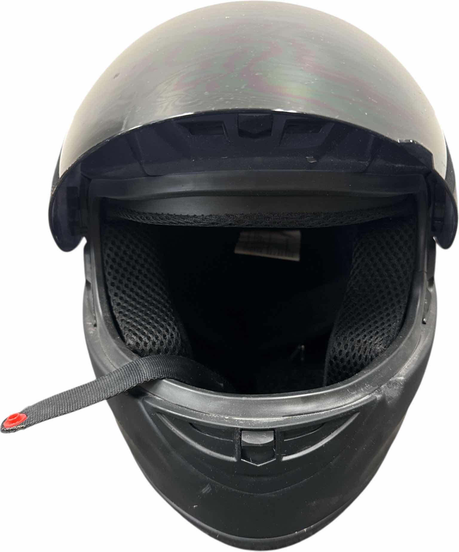 Photo 1 of IV2 HY092 MOTORCYCLE HELMET BLACK MEDIUM