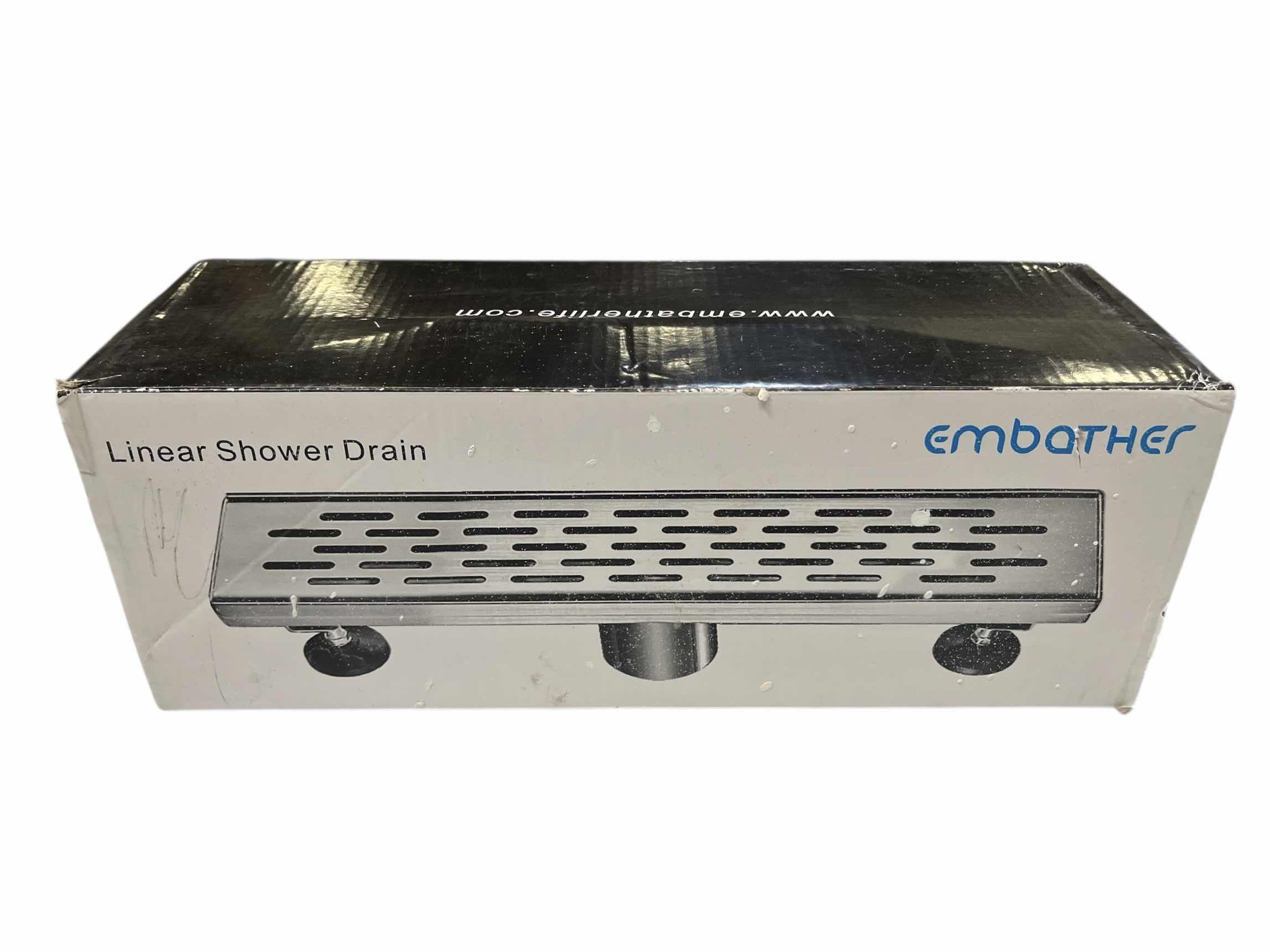 Photo 1 of new. $102. EMBATHER 12” LINEAR SHOWER DRAIN