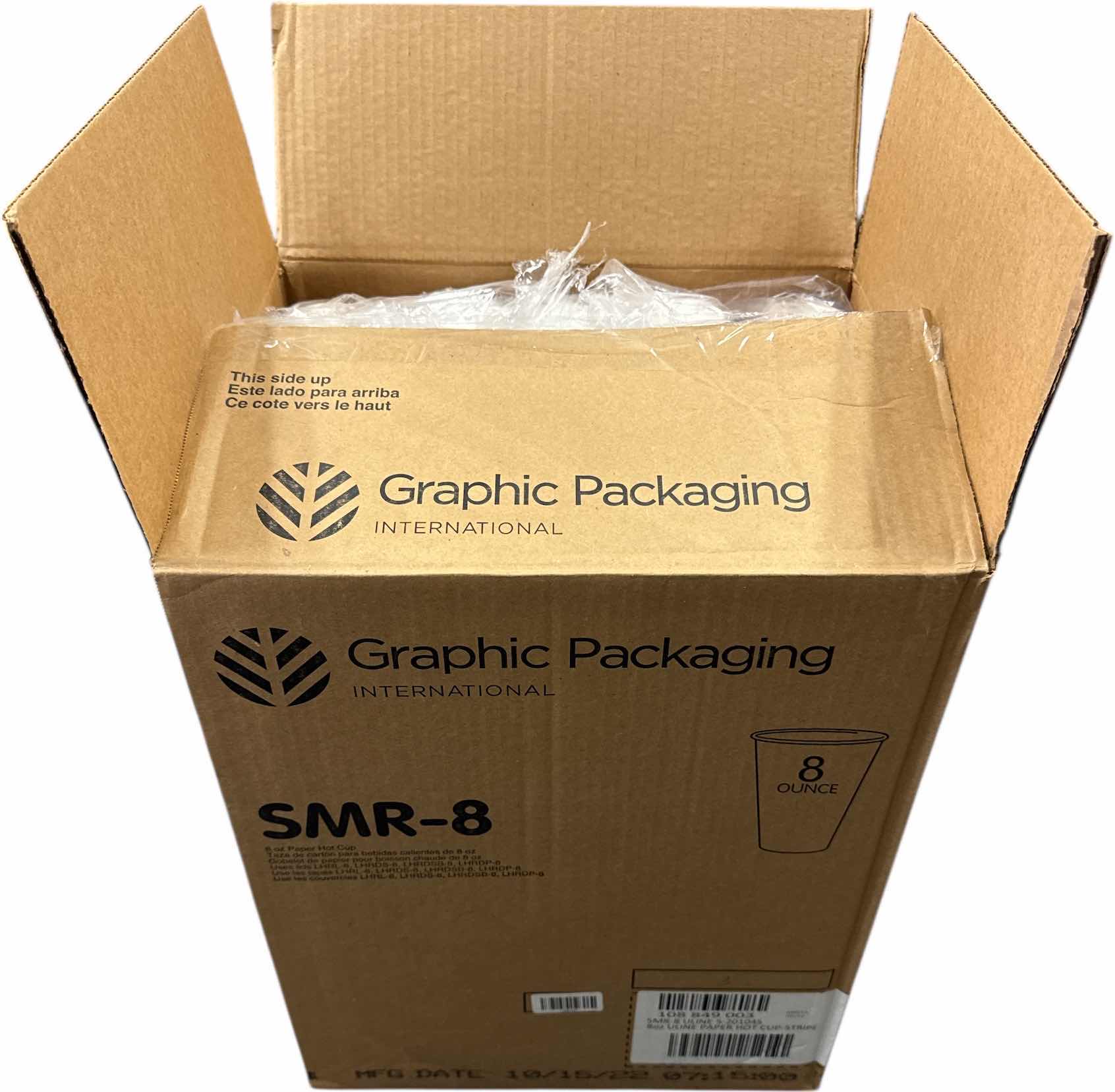 Photo 1 of GRAPHIC PACKAGING 8oz PAPER HOT CUP