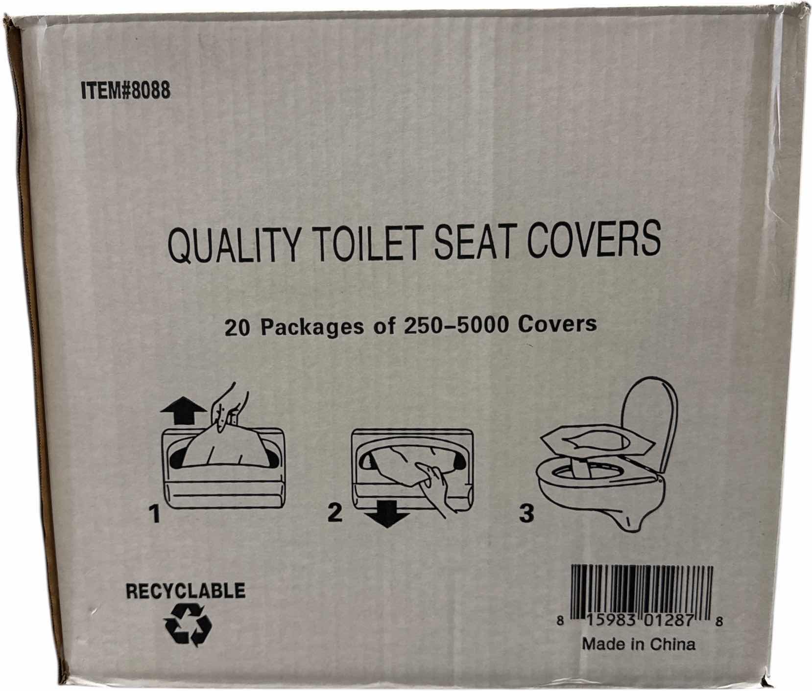 Photo 1 of QUALITY TOILET SEAT COVERS ITEM NO 8088