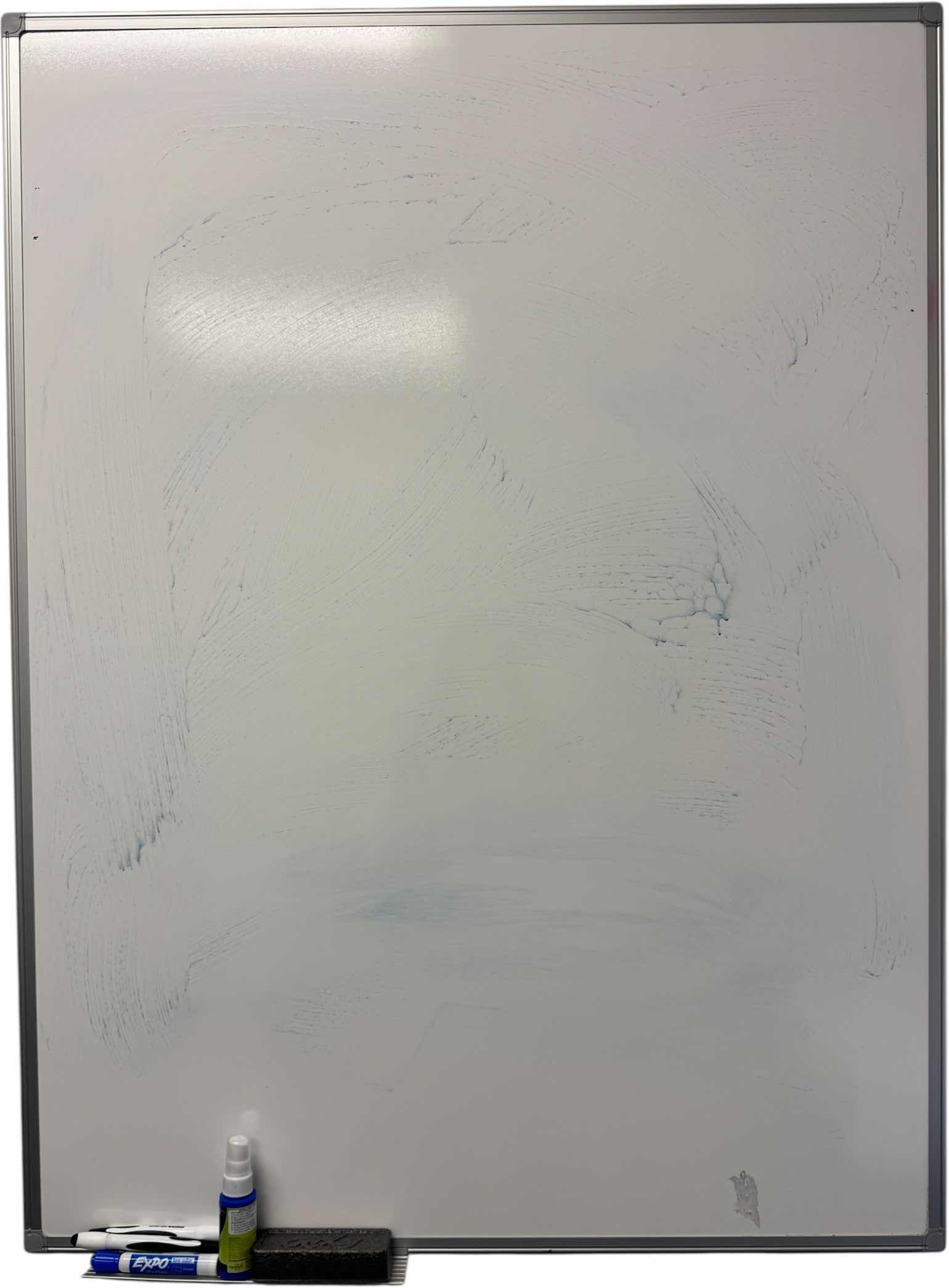 Photo 1 of 2- DRY ERASE WHITEBOARDS METAL FRAMED 60” X H48” AND SMALLER
