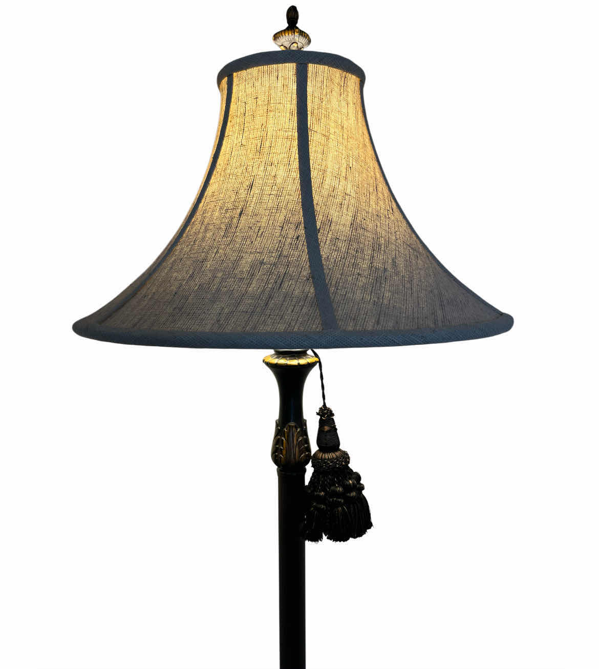 Photo 1 of AGED BRONZE VICTORIAN STYLE FLOOR LAMP 18” X 71”