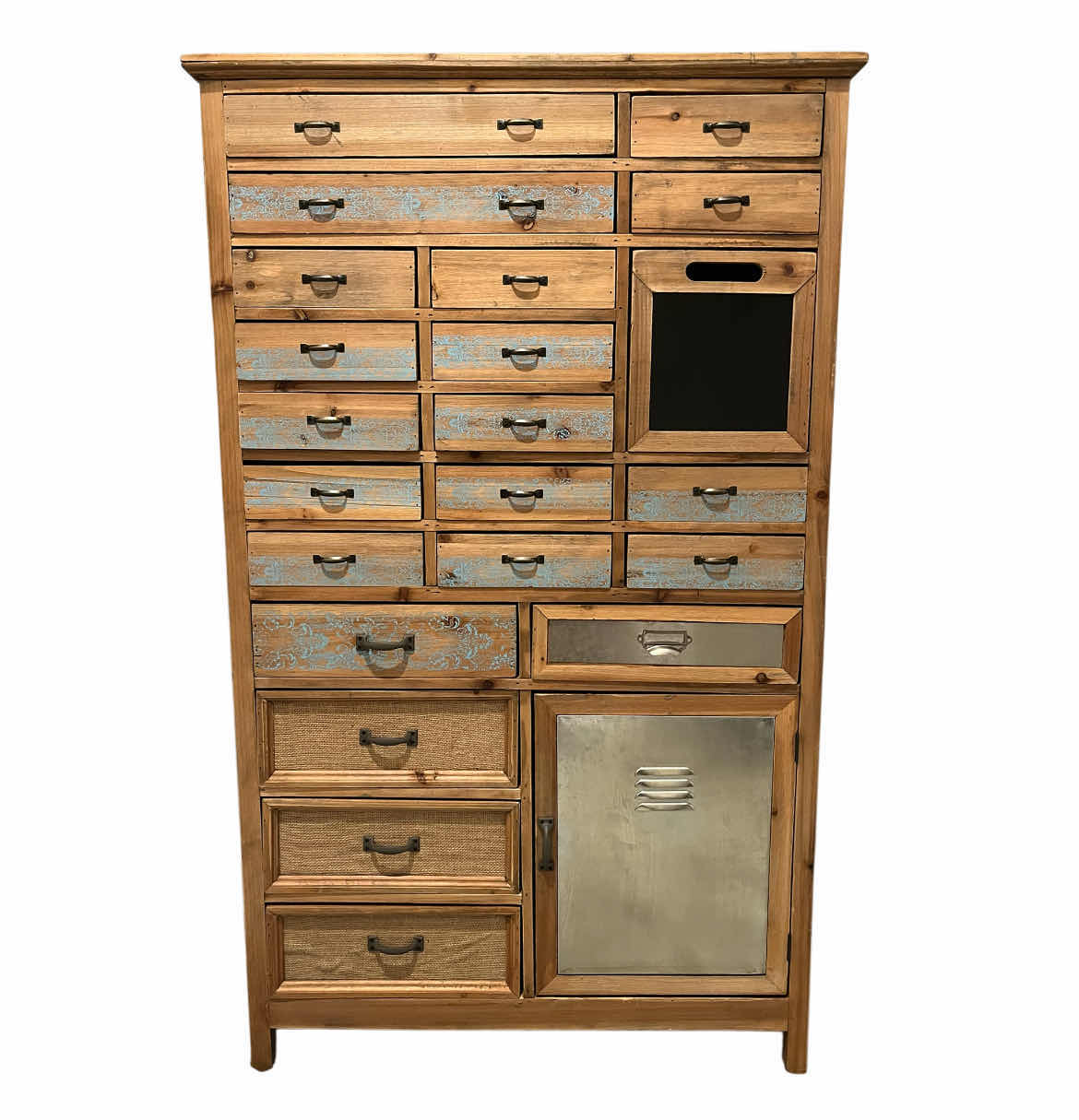 Photo 1 of HOBBY LOBBY MULTI-DRAWER APOTHECARY CABINET 30.5” X 12.5” H50.5”