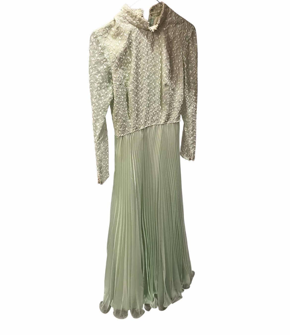 Photo 1 of LADYS GARMENT WORKERS UNION VINTAGE LIGHT GREEN DRESS WOMENS SIZE PETITE SMALL