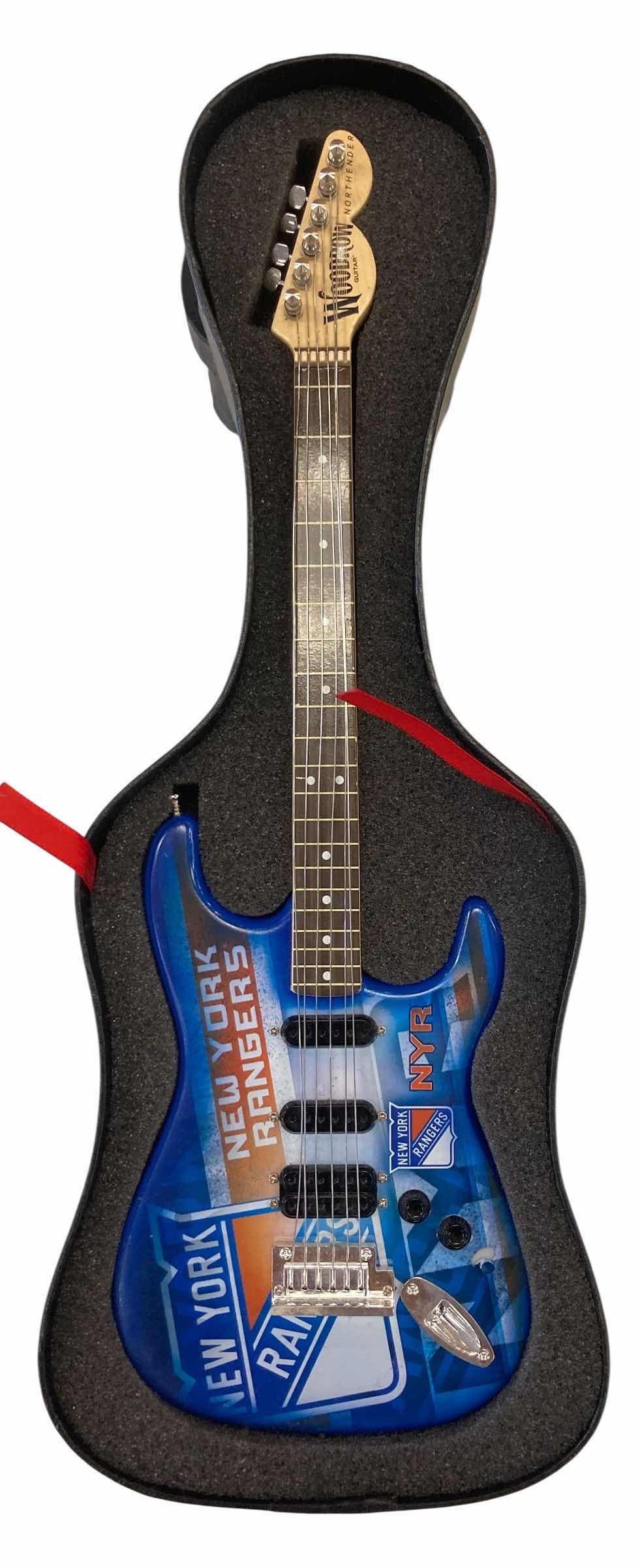 Photo 1 of WOODROW NORTHLANDER MINI GUITAR LIMITED EDITION NY RANGERS H10”