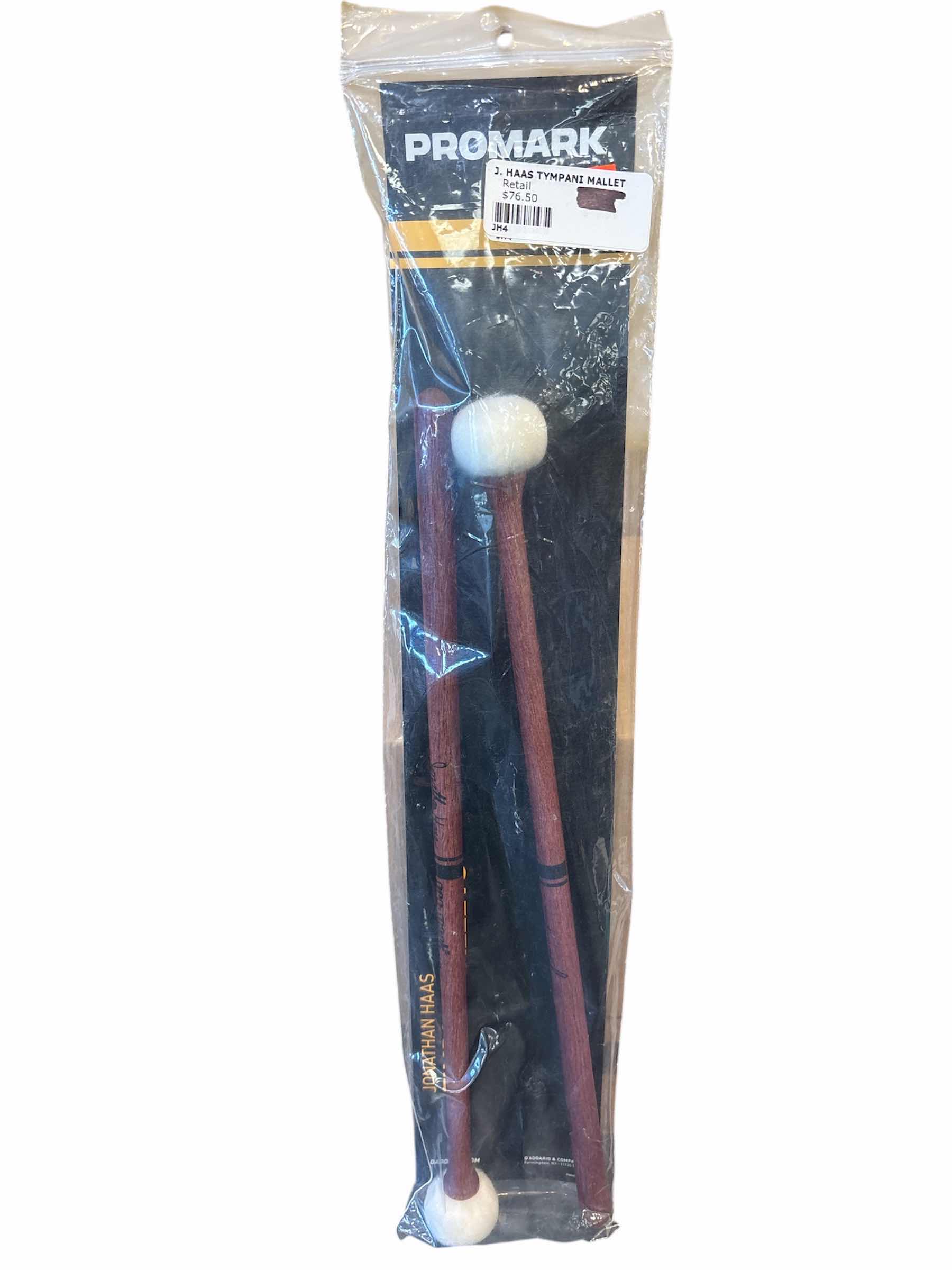 Photo 1 of NEW JONATHAN HAAS TIMPANI MALLETS (JH4)