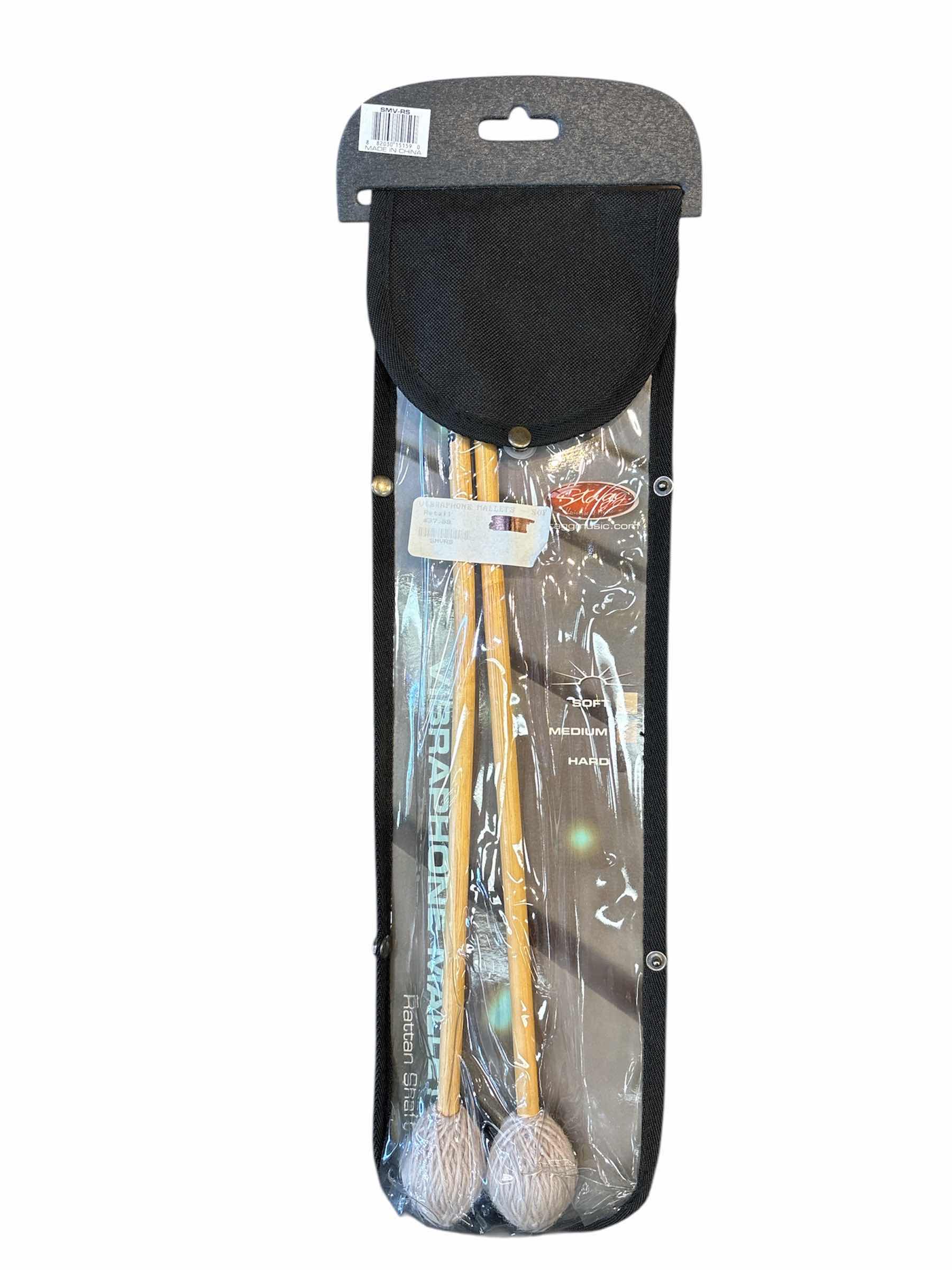 Photo 1 of NEW STAGG SOFT VIBRAPHONE MALLETS W RATTAN SHAFT (SMV-RS)