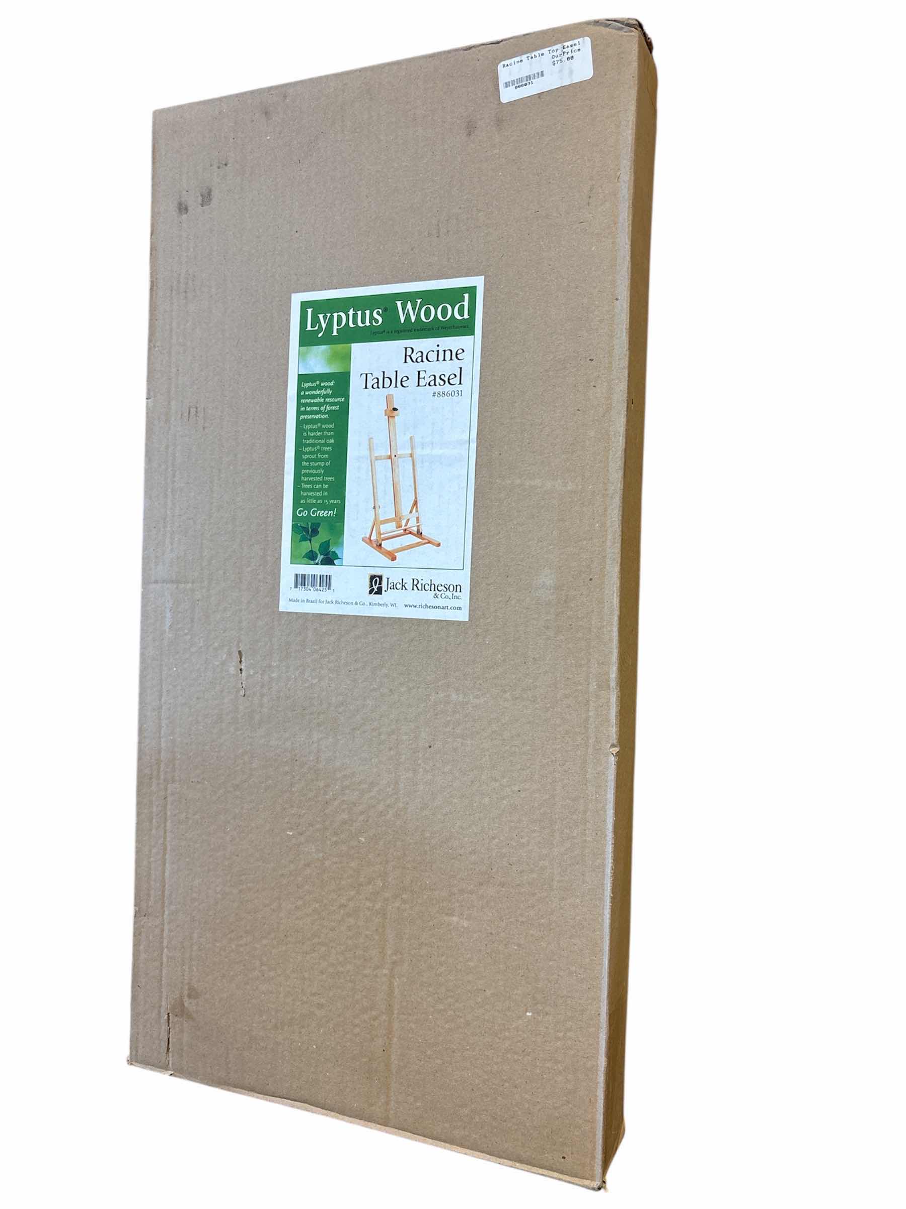 Photo 1 of NEW JACK RICHESON & CO LYPTUS WOOD RACINE TABLE EASEL #886031