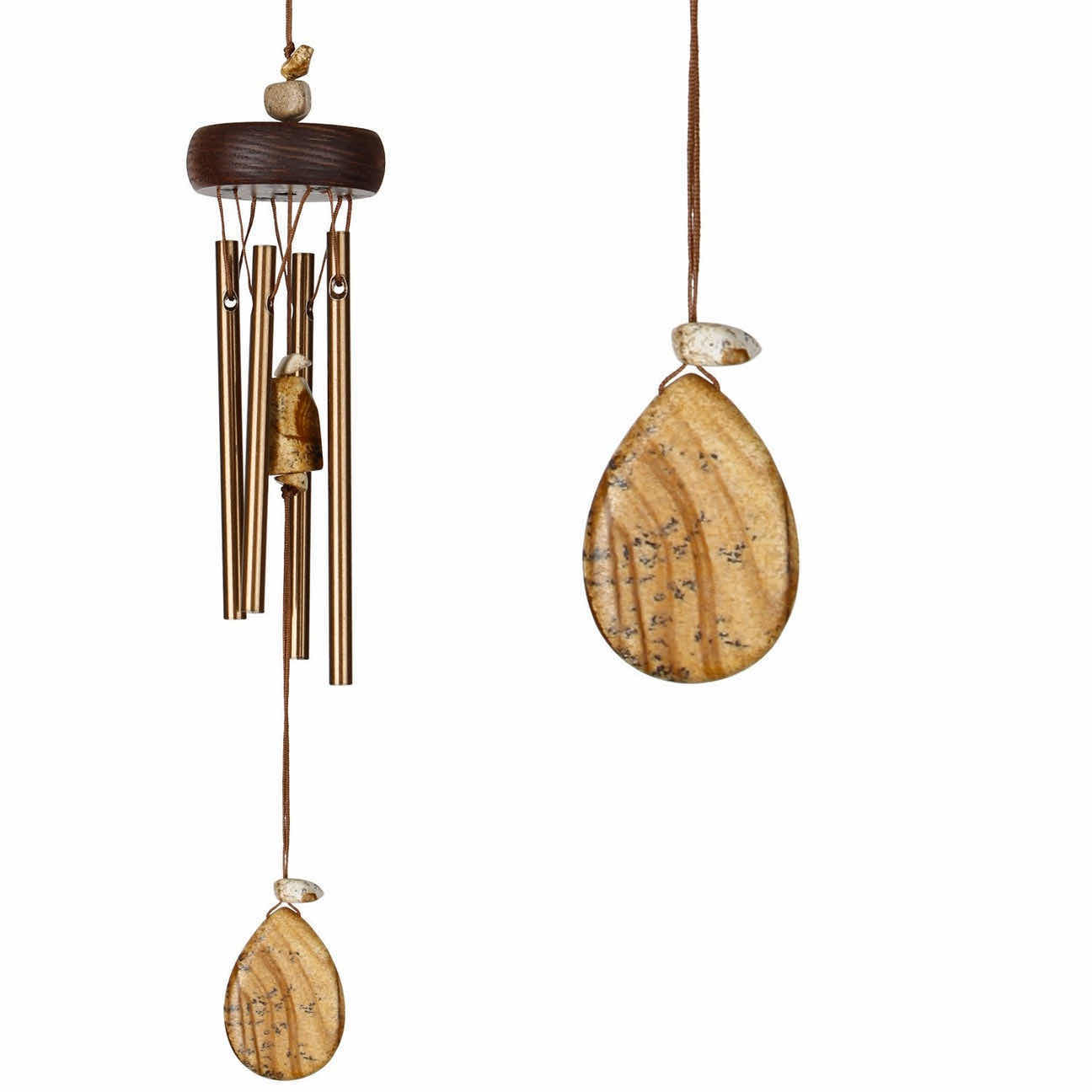 Photo 1 of NEW WOODSTOCK CHIMES PRECIOUS STONES 12” CHIME- PRAIRIE JASPER