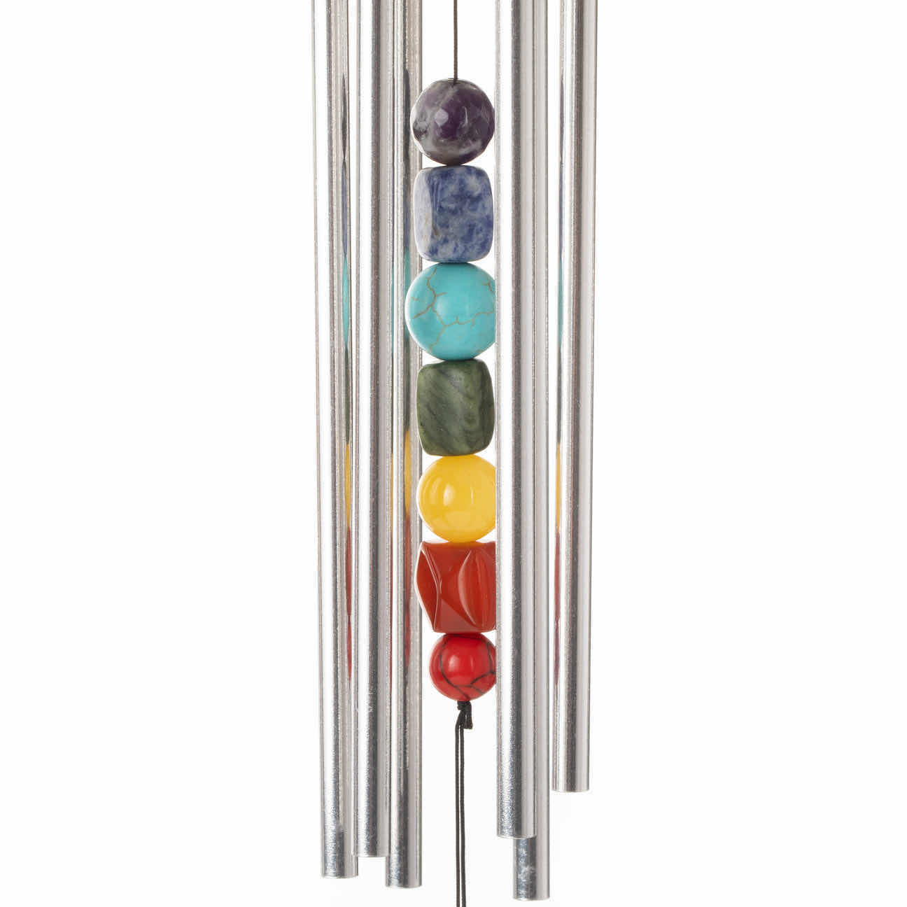 Photo 1 of NEW WOODSTOCK 17” CHAKRA CHIME- SEVEN STONES