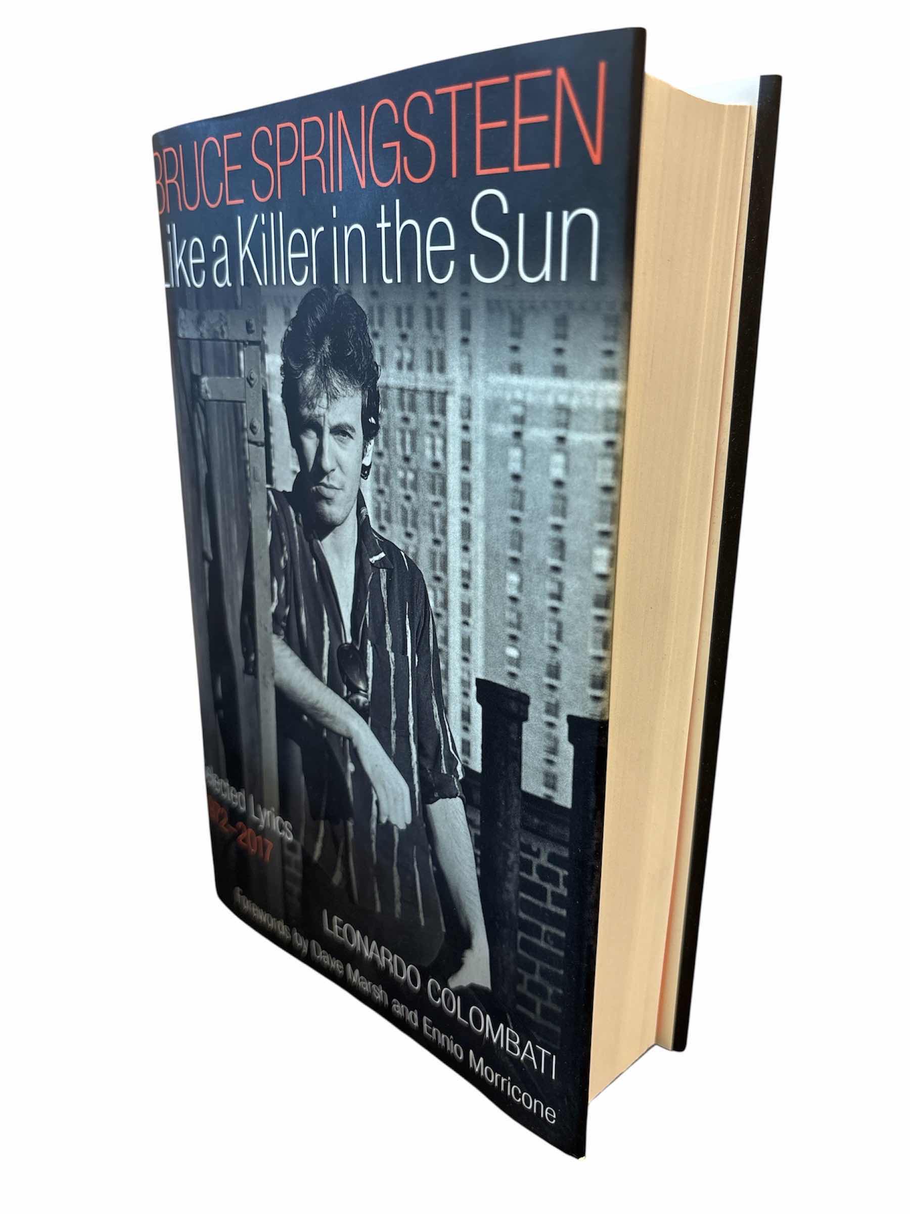Photo 1 of NEW BRUCE SPRINGSTEEN ‘LIKE A KILLER IN THE SUN’ HARDBACK BOOK BY LEONARDO COLOMBATI, 593 PGS