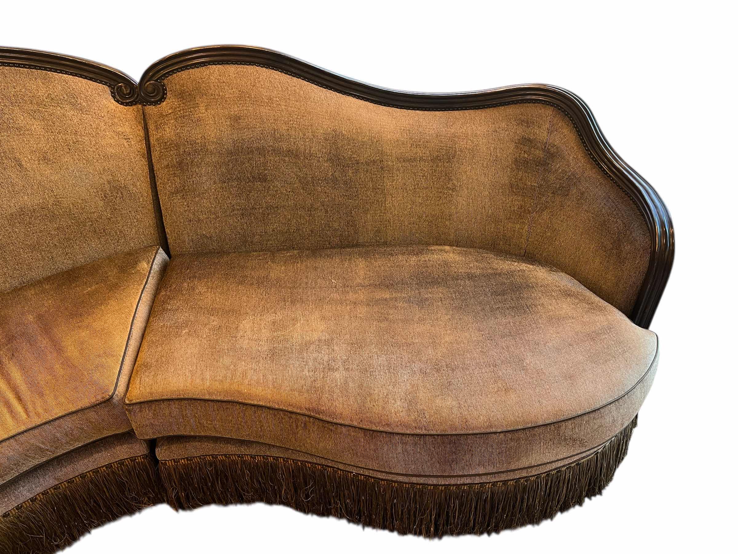 Photo 1 of ART FURNITURE GIOVANNA COLLECTION WEDGE SECTIONAL SOFA W THROW PILLOWS (509517-5427ab) 155” X 74” H47” READ NOTES