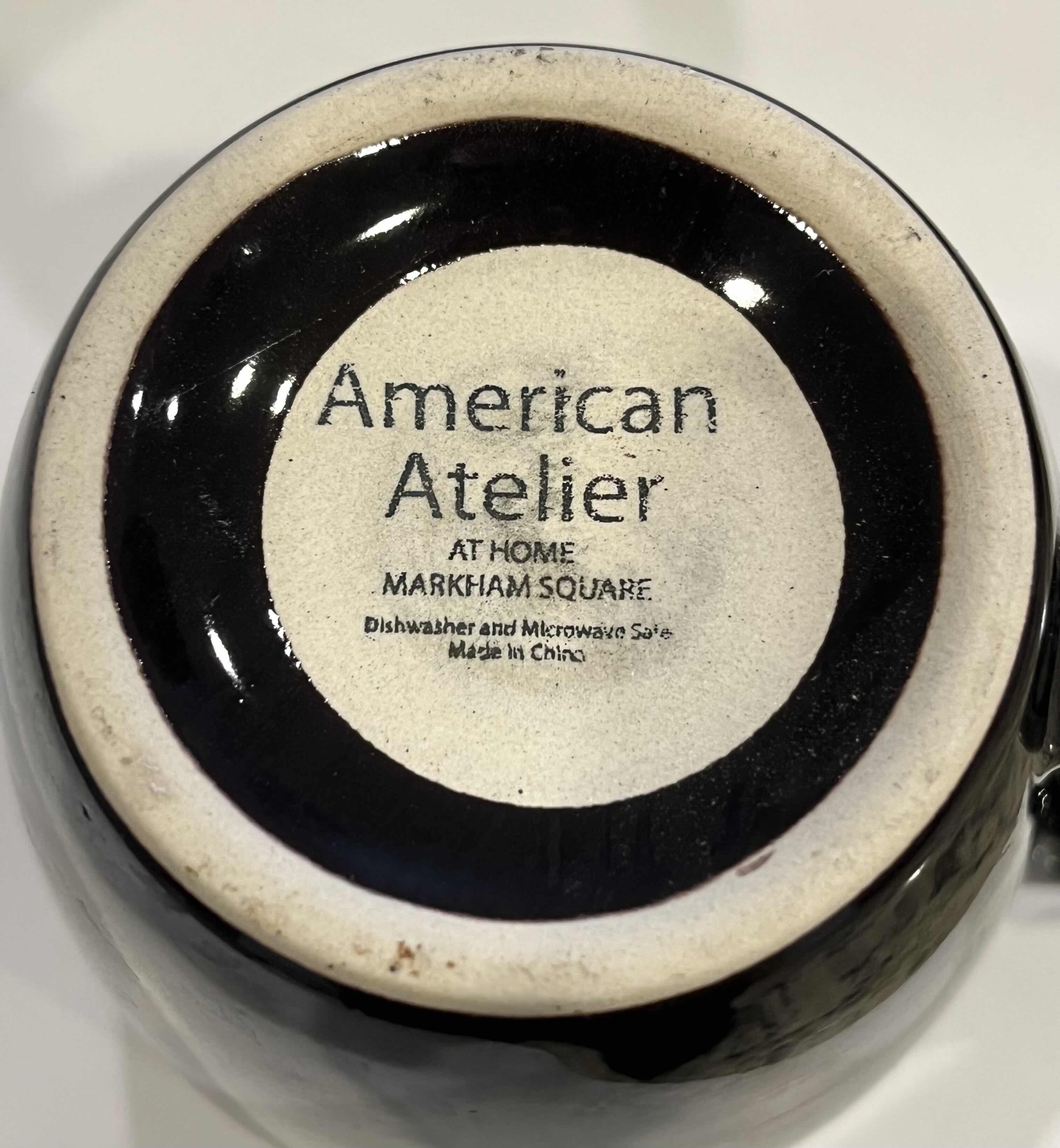 Photo 1 of AMERICAN ATELIER MARKHAM SQUARE 27PC DISH SET-PLATES, BOWLS & MUGS