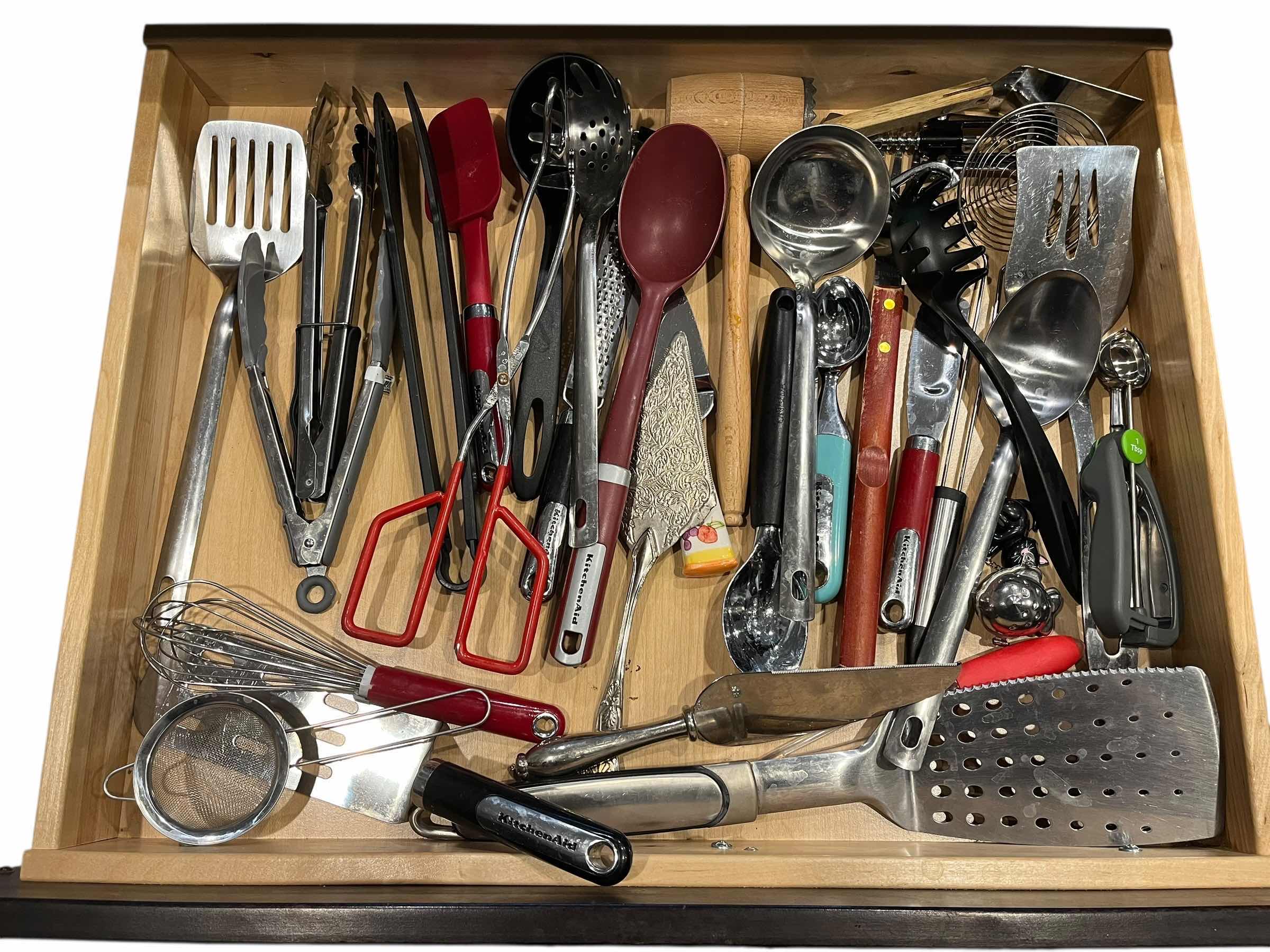 Photo 1 of CONTENTS OF DRAWER-KITCHEN UTENSILS