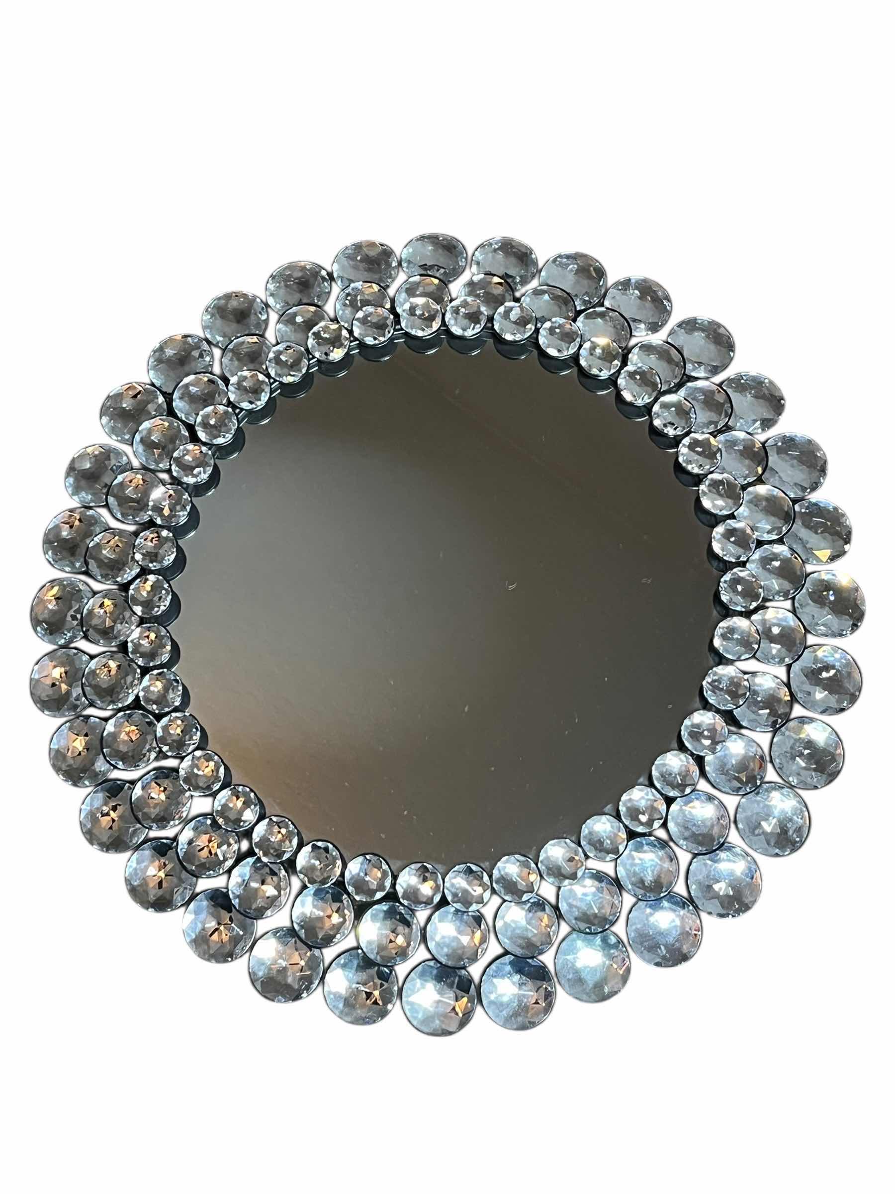 Photo 1 of HOBBY LOBBY RHINESTONE FRAMED WALL MIRROR 17”