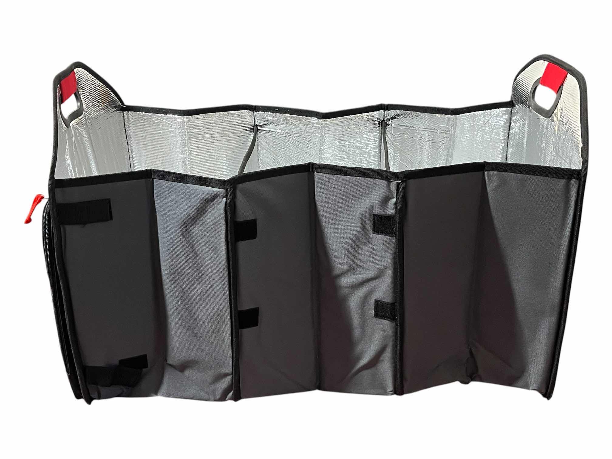 Photo 1 of CAR TRUNK STORAGE 3-COMPARTMENT COLLAPSIBLE ORGANIZER