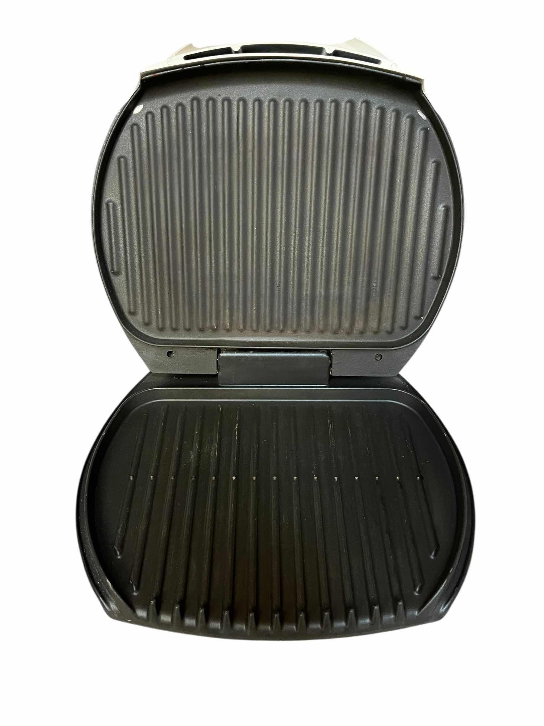 Photo 1 of GEORGE FOREMAN GRILLING MACHINE W 2 DRIP TRAYS GR–30