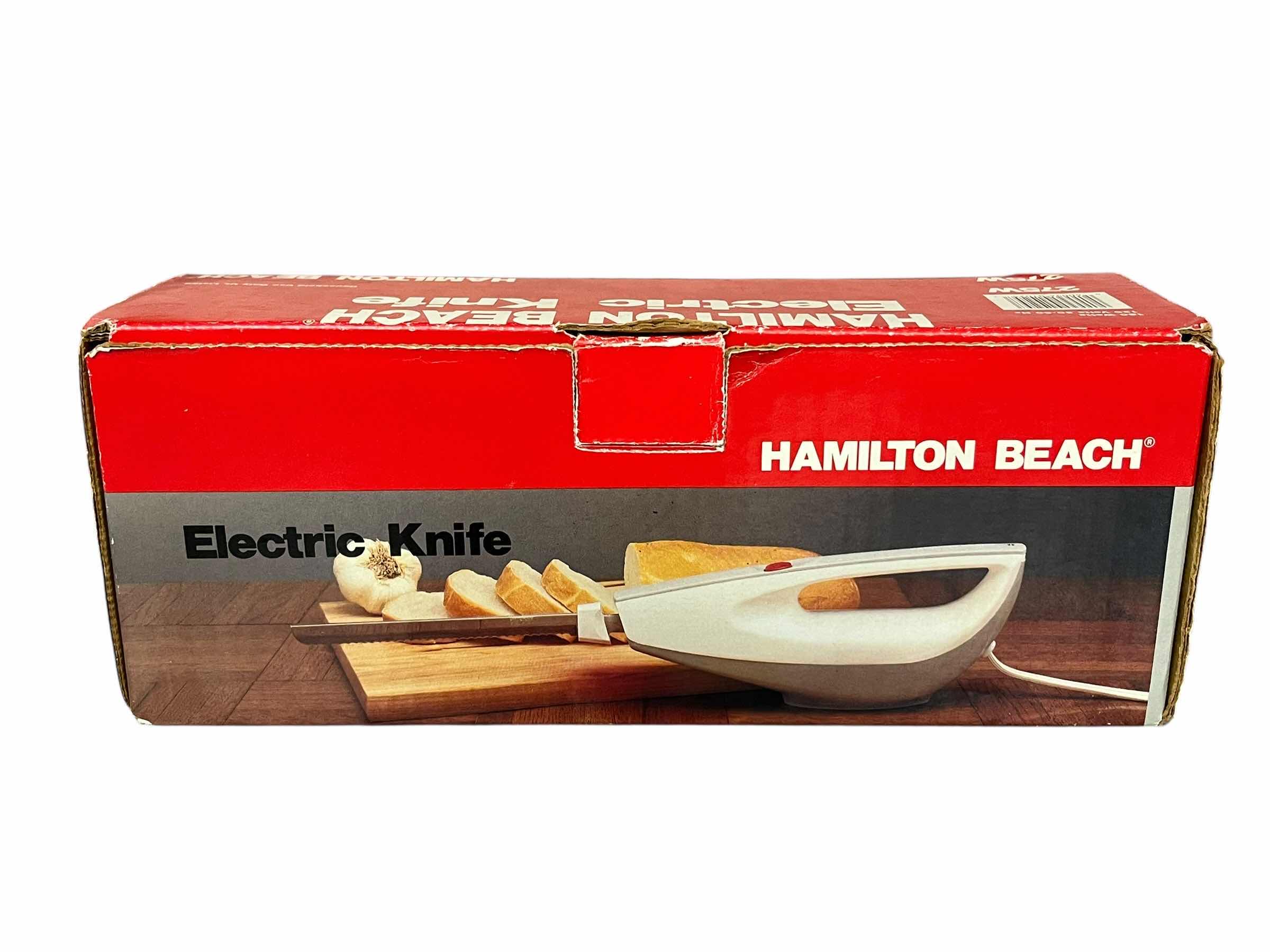 Photo 1 of HAMILTON BEACH ELECTRIC CARVING KNIFE