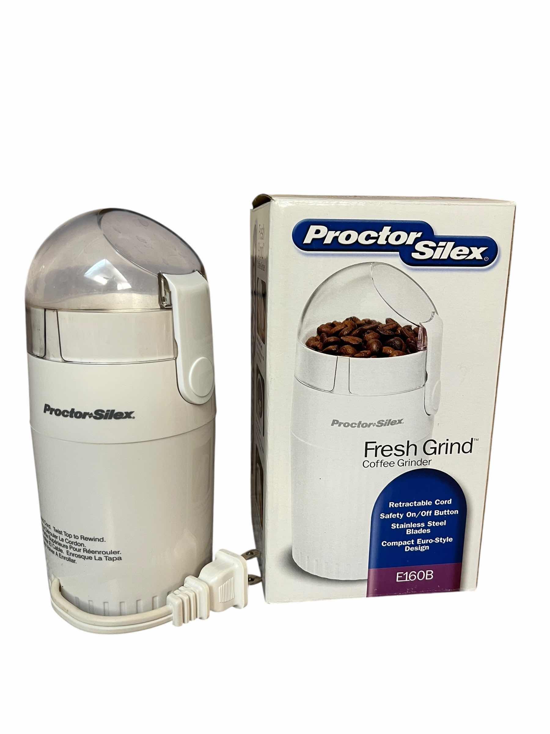 Photo 1 of PROCTOR SILEX FRESH GRIND COFFEE GRINDER E160B