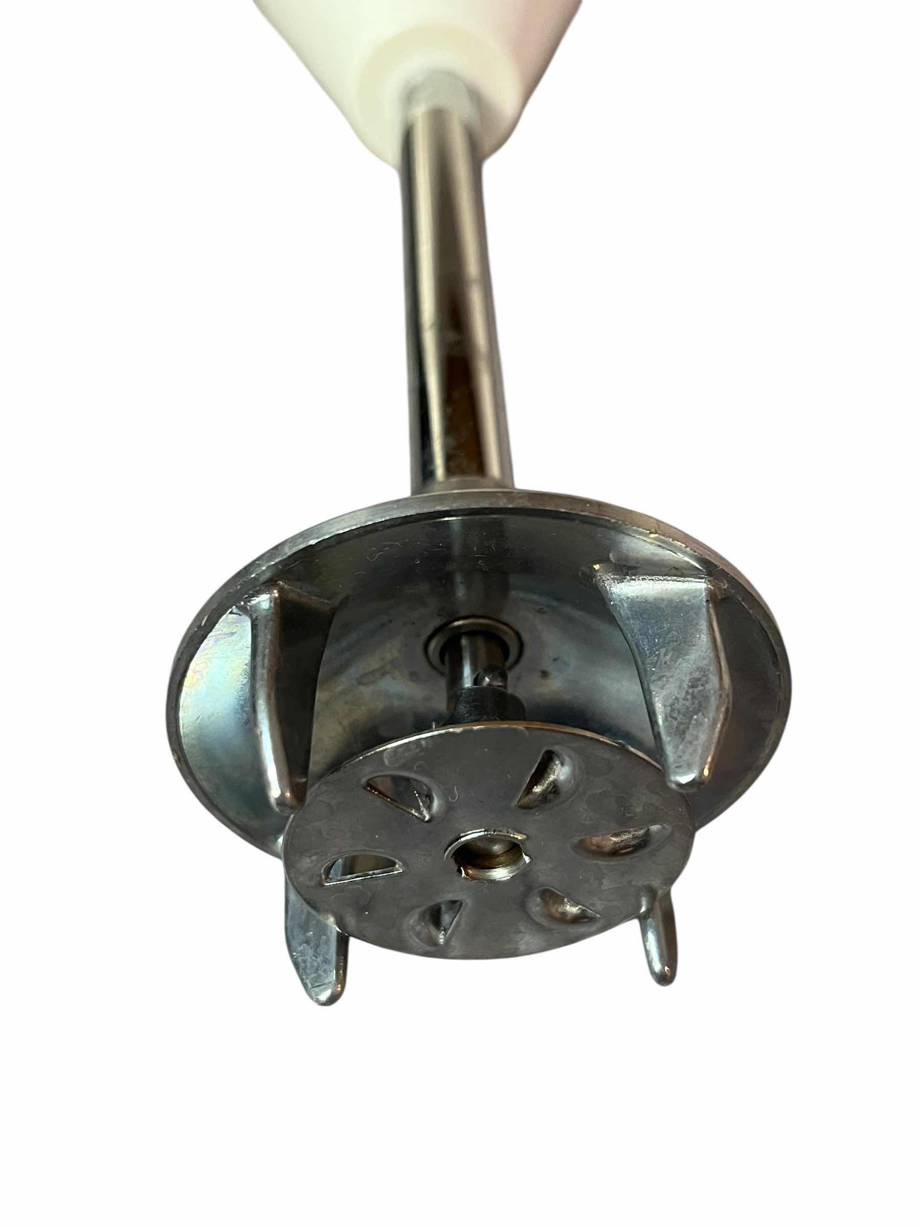 Photo 1 of BAMIX SWITZERLAND HAND BLENDER/MIXER W CADDY, ATTACHMENTS & CONTAINERS M133