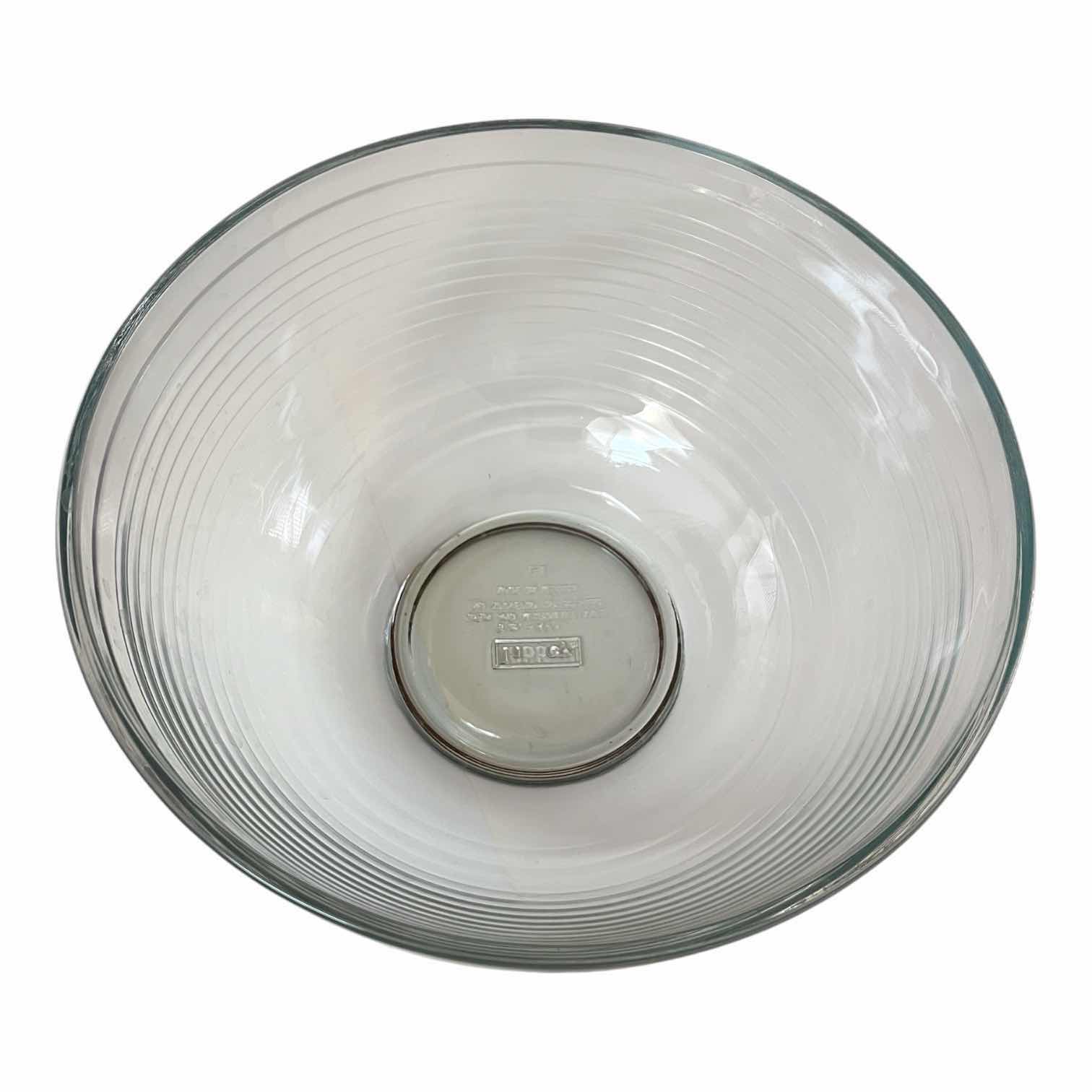 Photo 1 of LIBBEY HOOPS 1QT GLASS MIXING BOWL