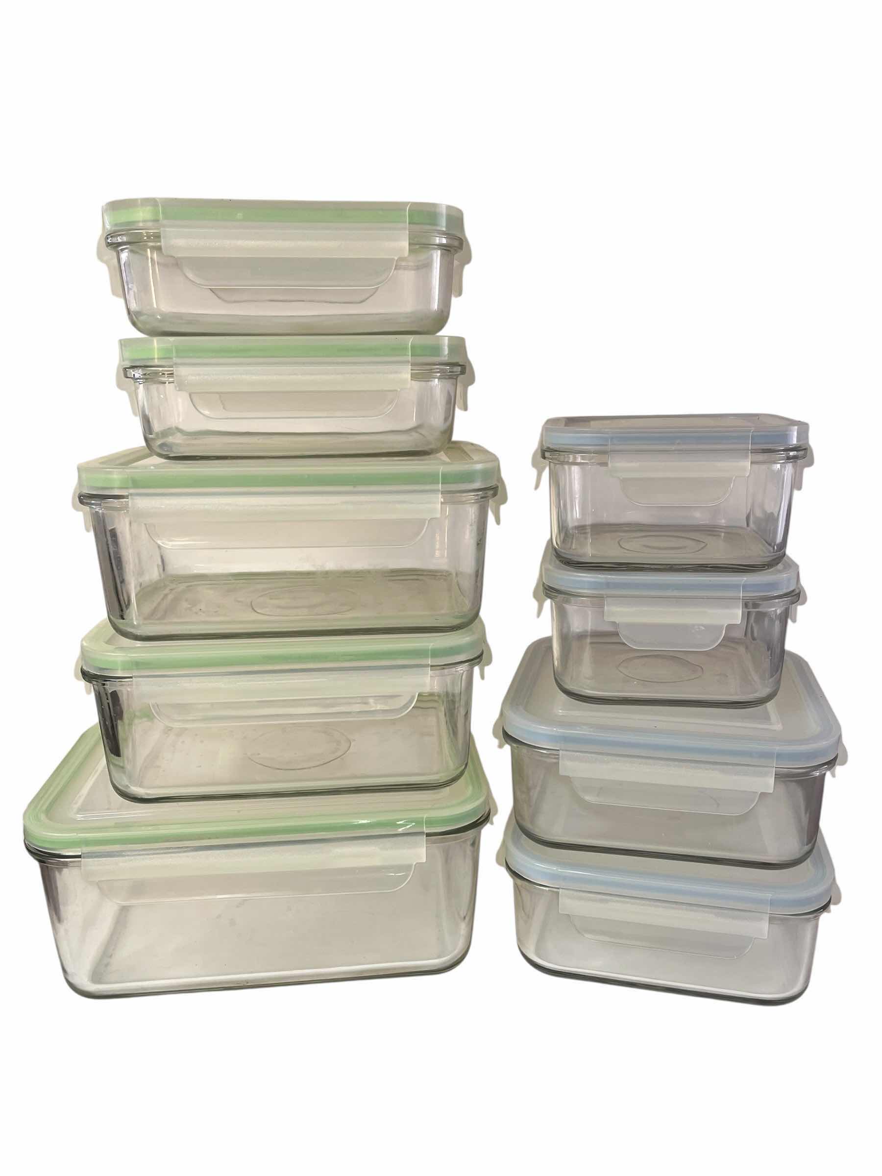 Photo 1 of GLASSLOCK STORAGE FOOD CONTAINERS (9)
