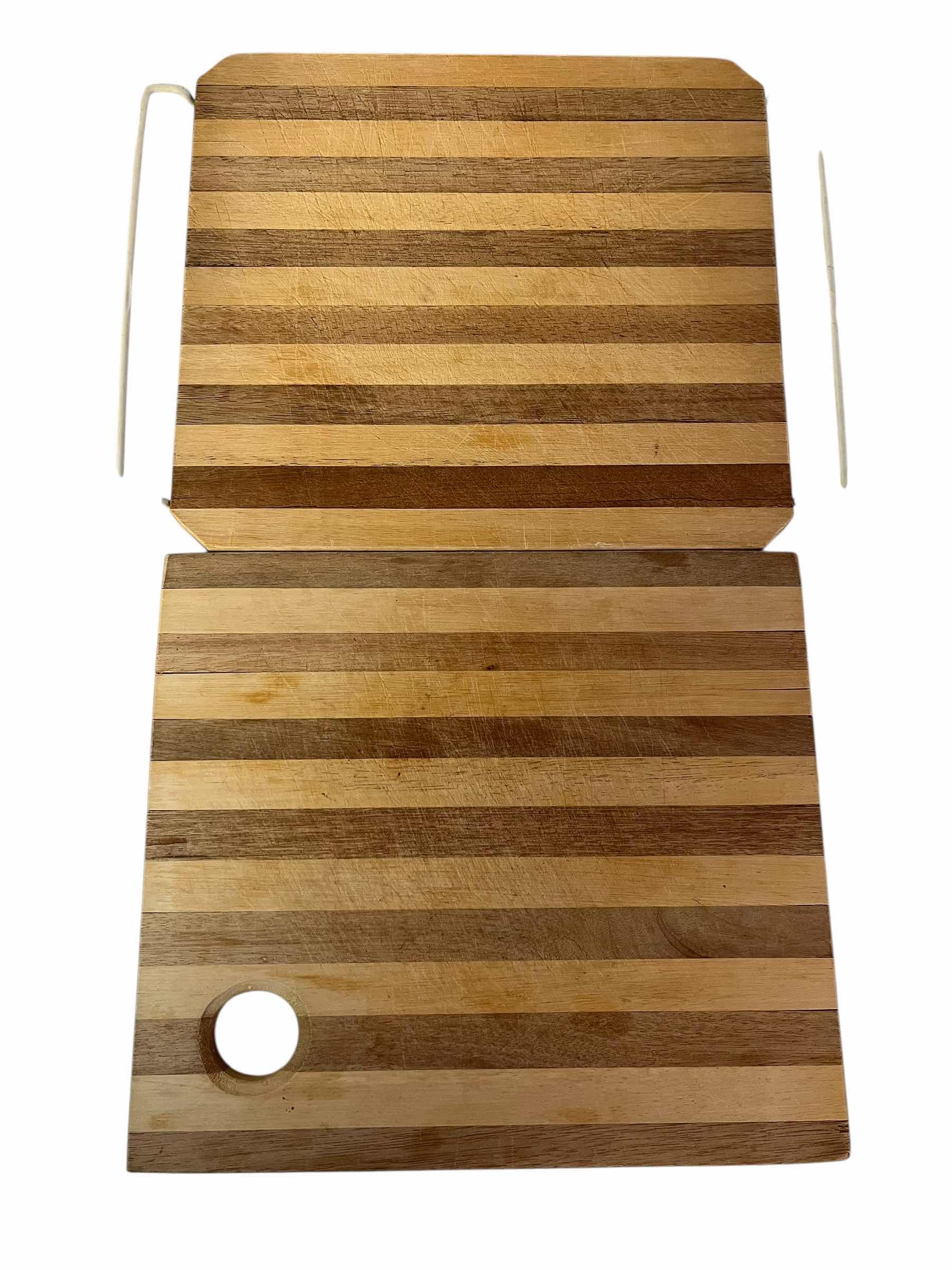 Photo 1 of BUTCHERS BLOCK WOOD CUTTING BOARDS 13” X 12”