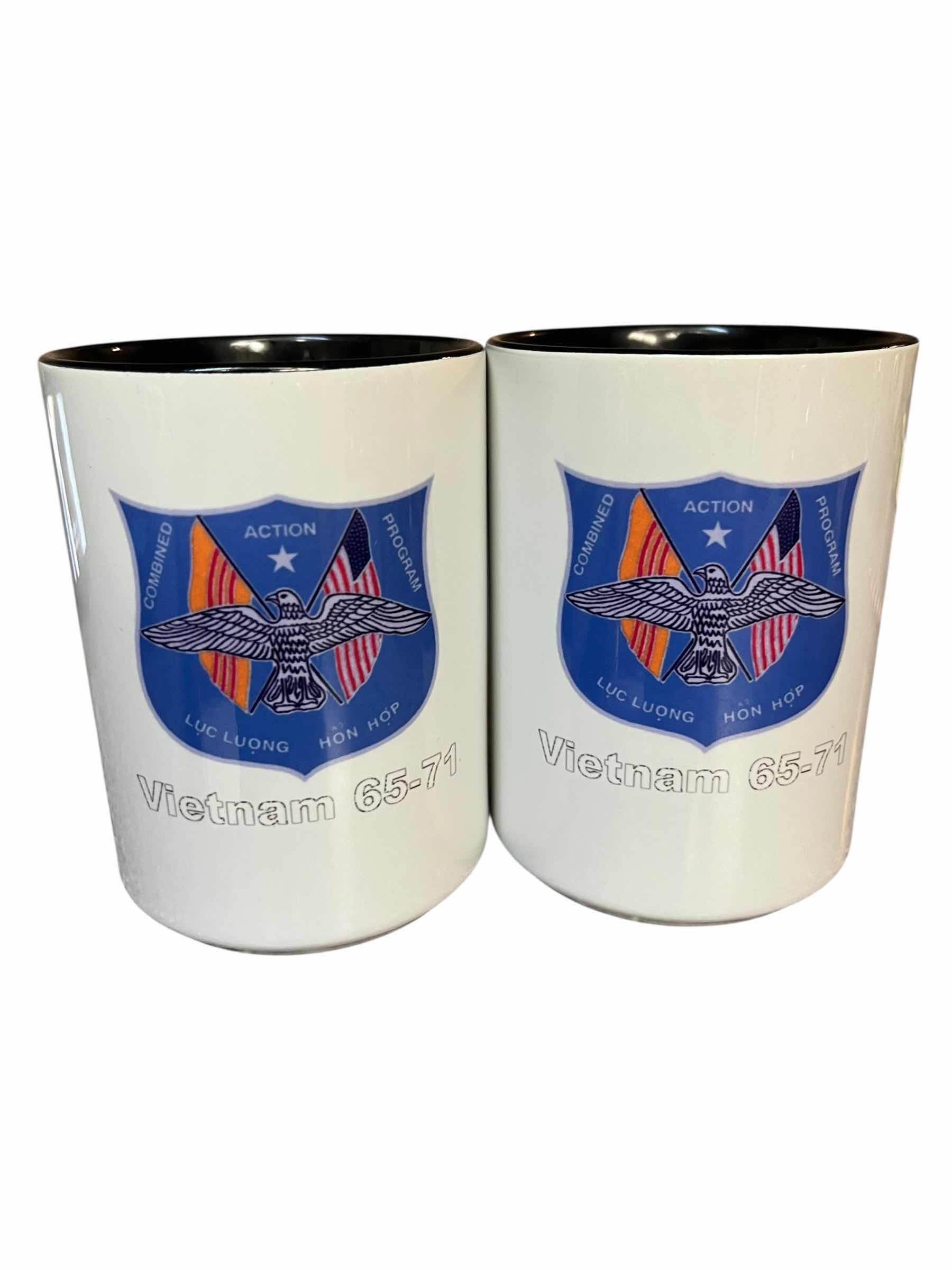 Photo 1 of CAFE PRESS VIETNAM YR’ 65–71 COFFEE MUGS (2)