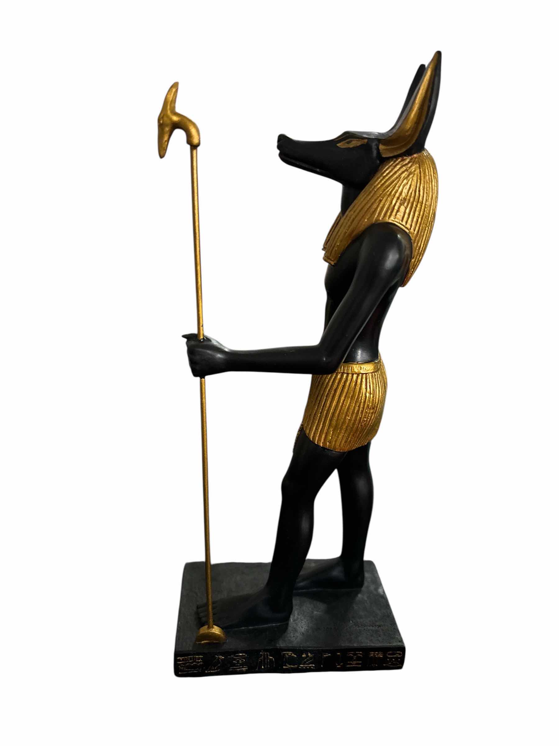 Photo 1 of MYTHS & LEGENDS ANUBIS- GOD OF EMBALMING & THE DEAD 8.75” STATUE, SUMMIT COLLECTION 2002