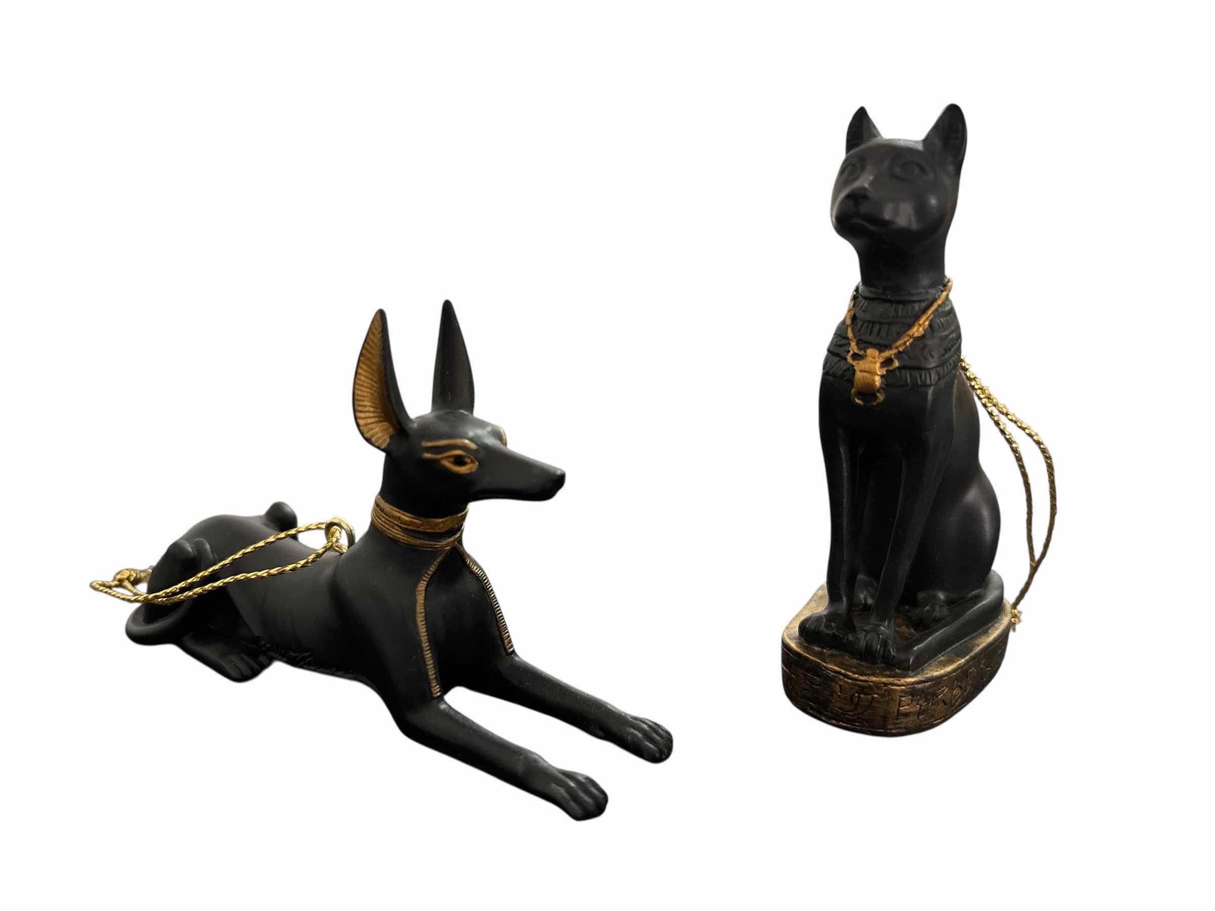 Photo 1 of EGYPTIAN RESIN ORNAMENTS (2)