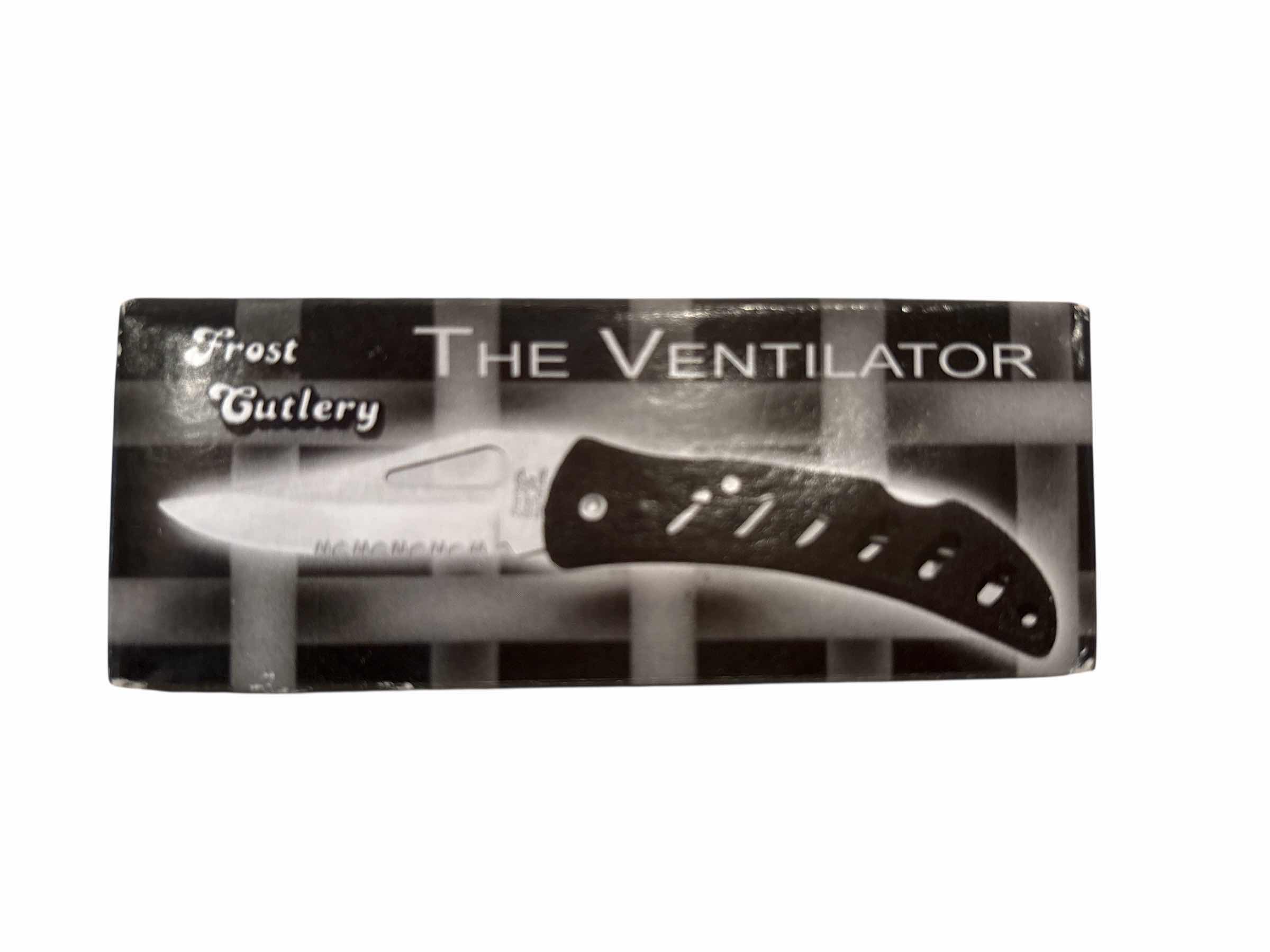 Photo 1 of FROST CUTLERY THE VENTILATOR KNIFE 3.75” BLADE