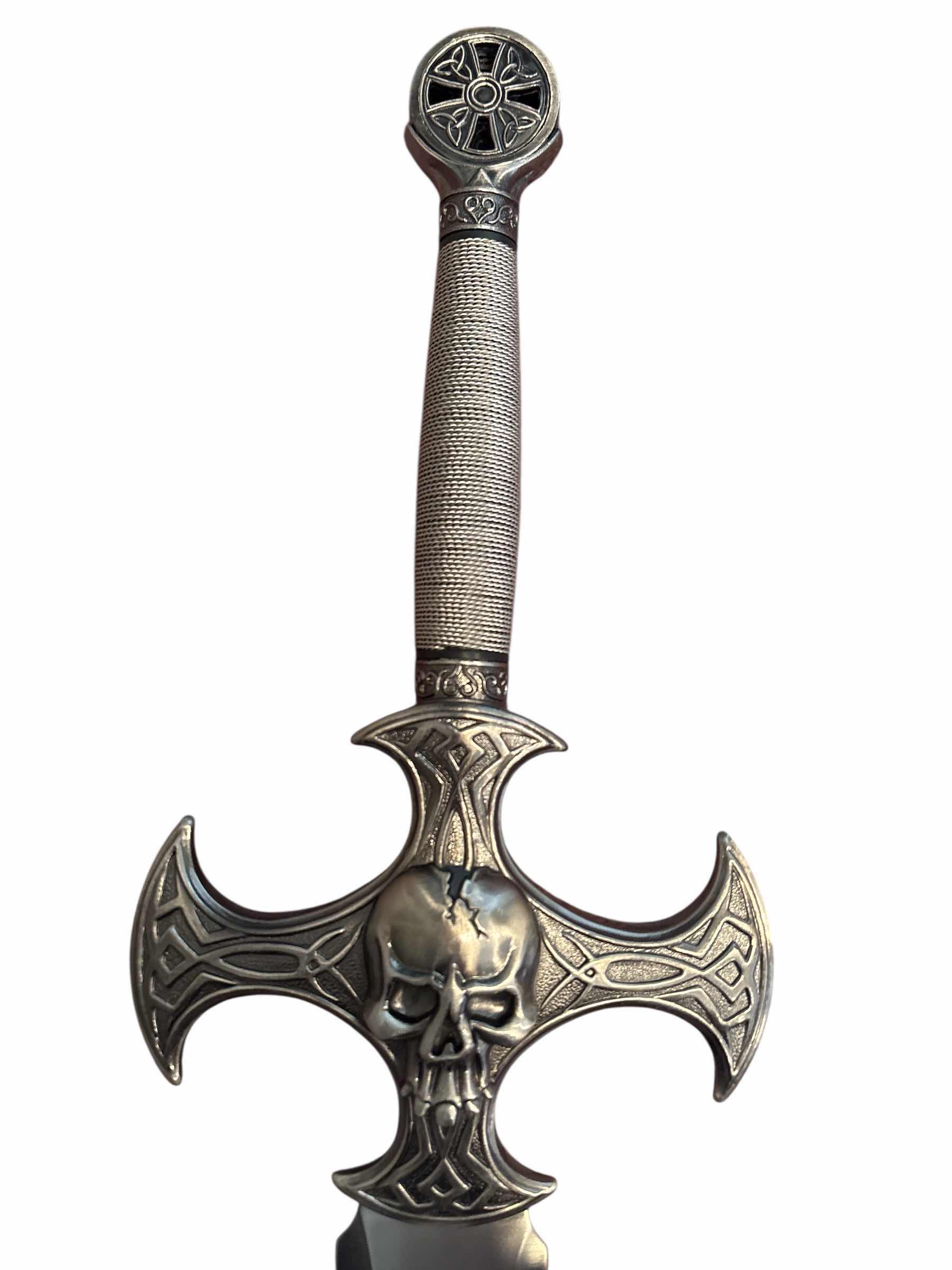 Photo 1 of KILGORIAN SWORD STAINLESS STEEL WITH WOOD BACK-PIECE H45”