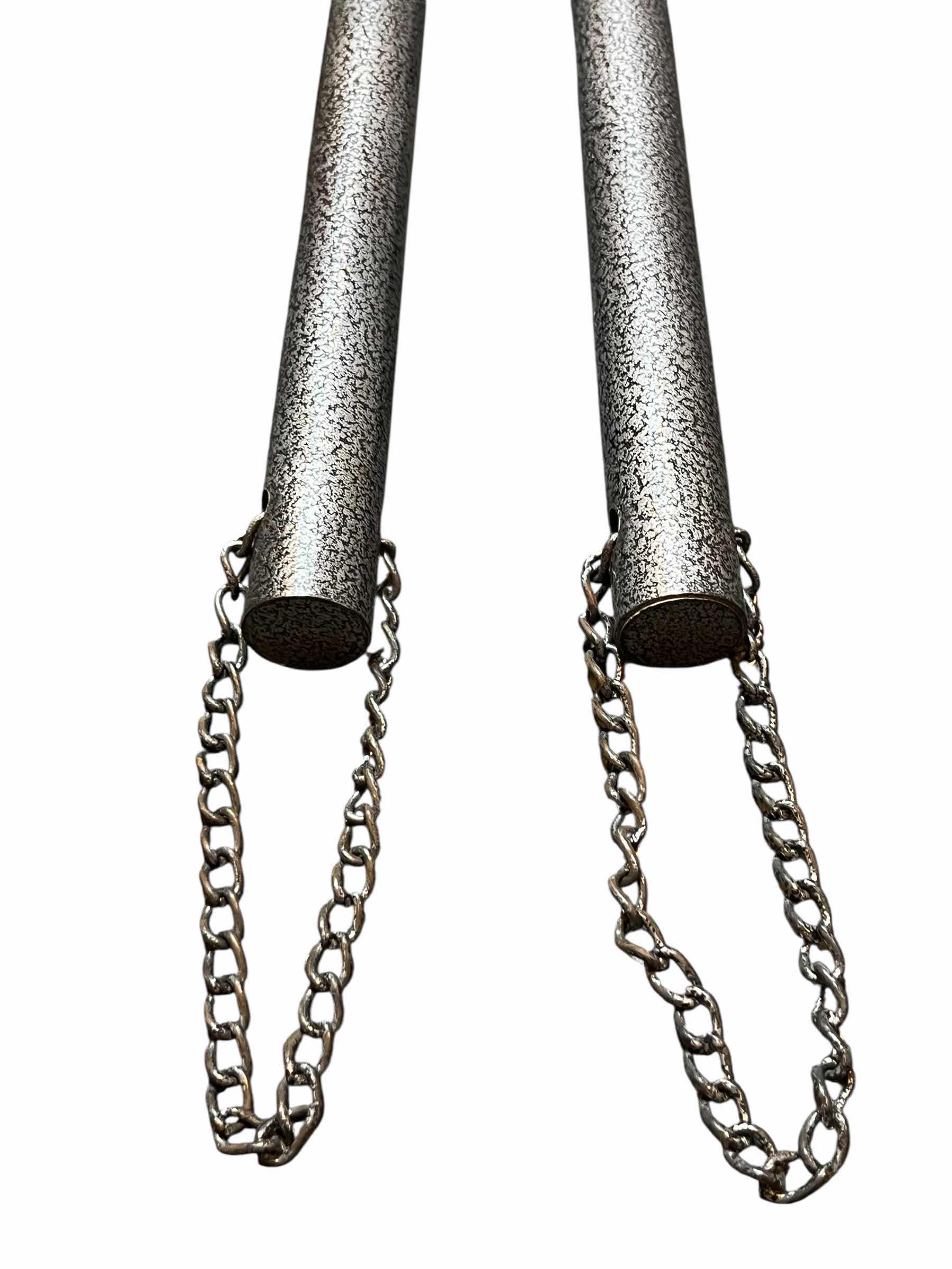 Photo 1 of AGED FINISH STAINLESS STEEL MACE/FRAIL SET 2” X 17.5”