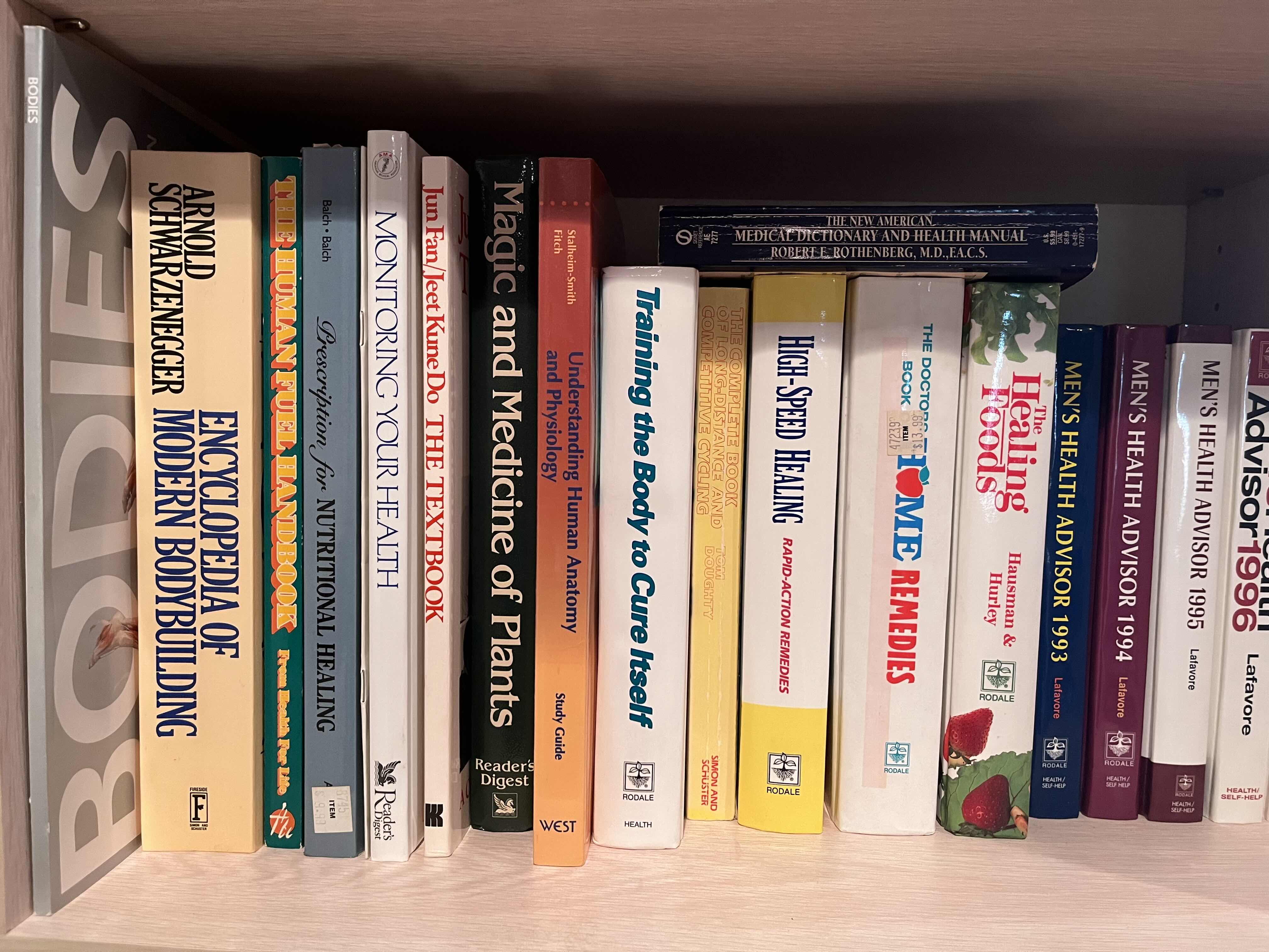 Photo 1 of PHYSICAL THERAPY/EXERCISE & NUTRITIONAL GUIDE SELF-HELP BOOKS (19)