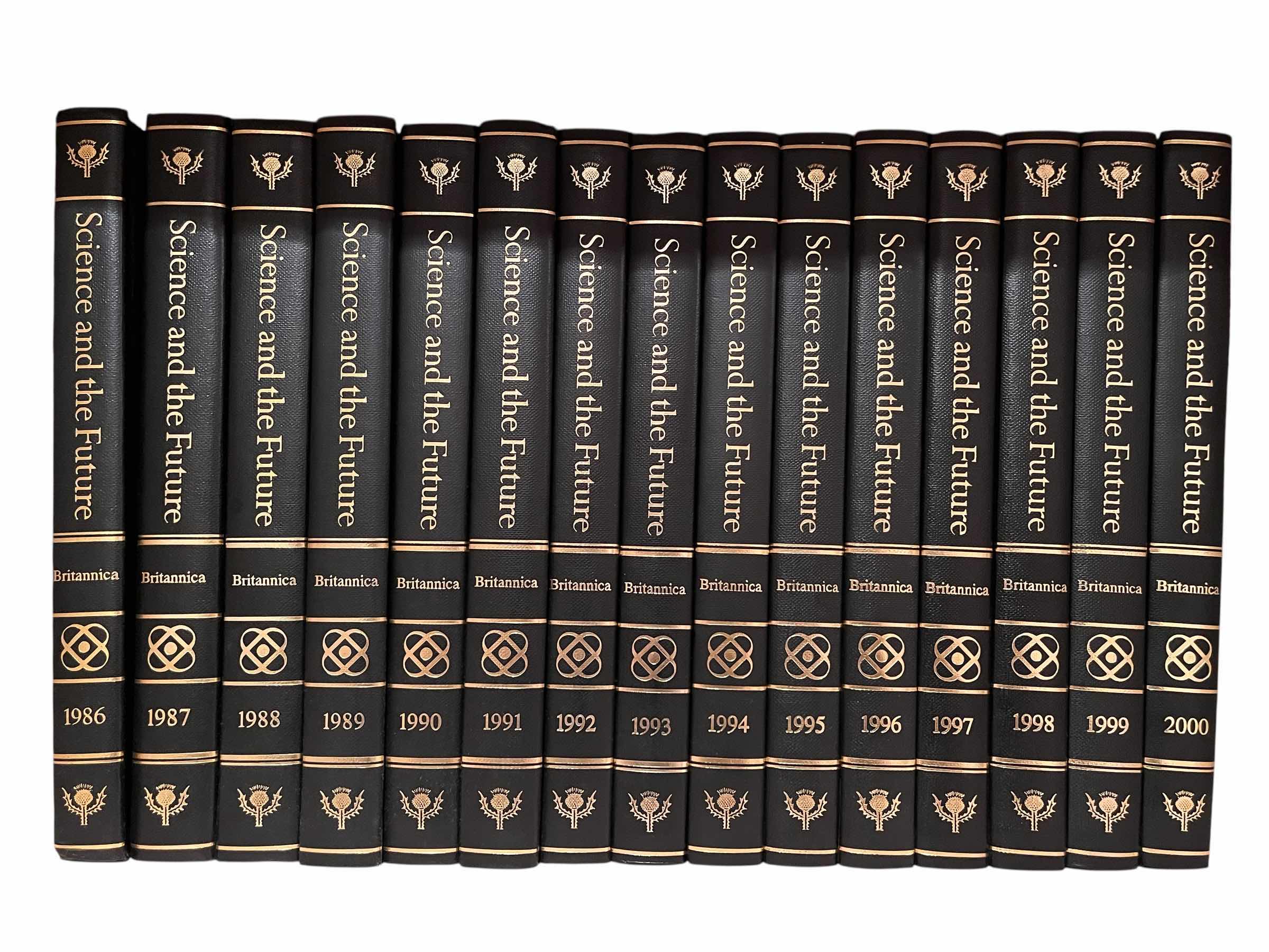 Photo 1 of BRITANNICA SCIENCE & THE FUTURE ENCYCLOPEDIA SET YR’ 1986–2000